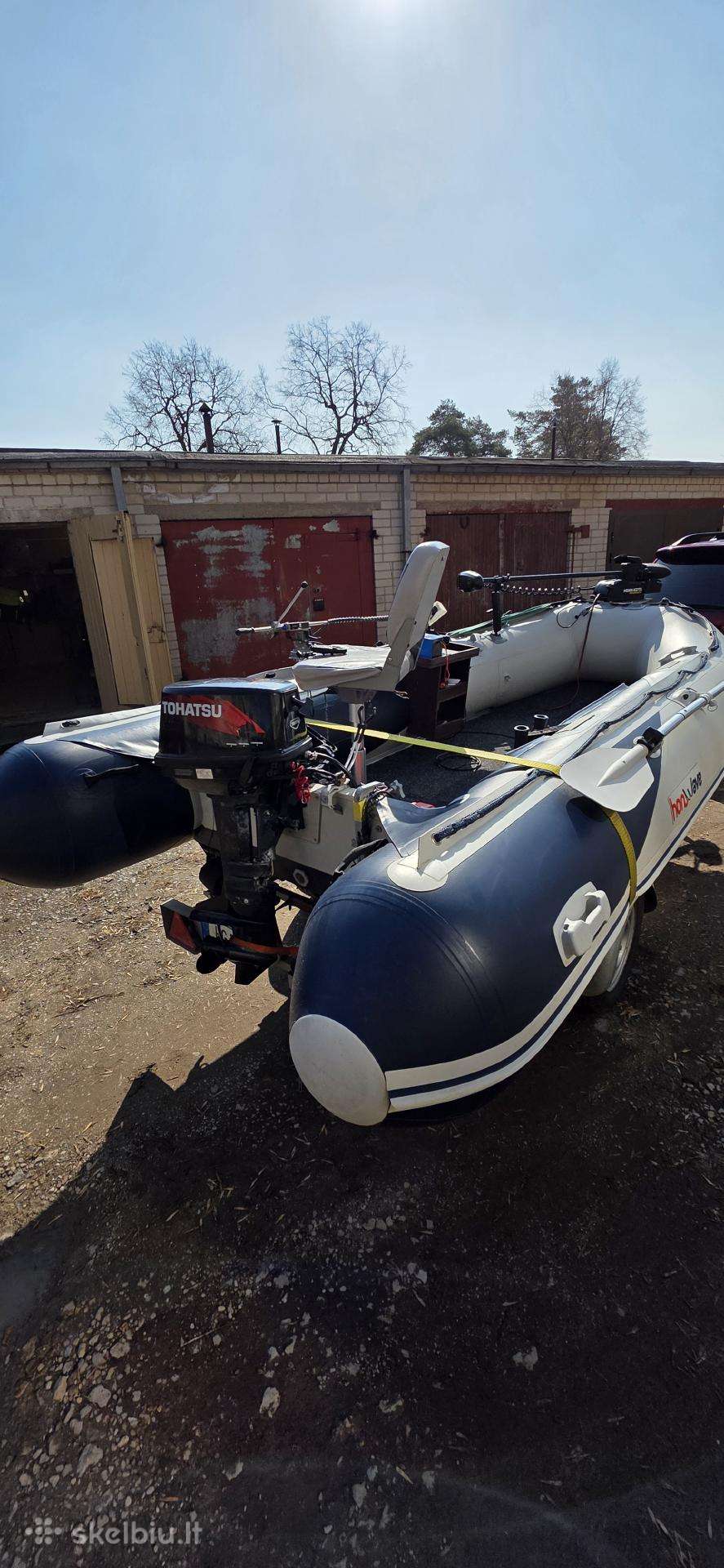 Honda, inflatable boats