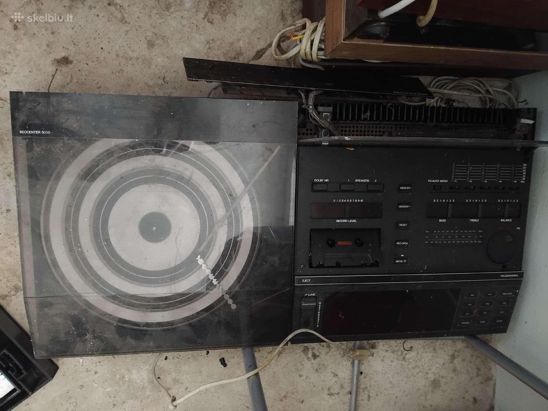 Bang olufsen patefonai