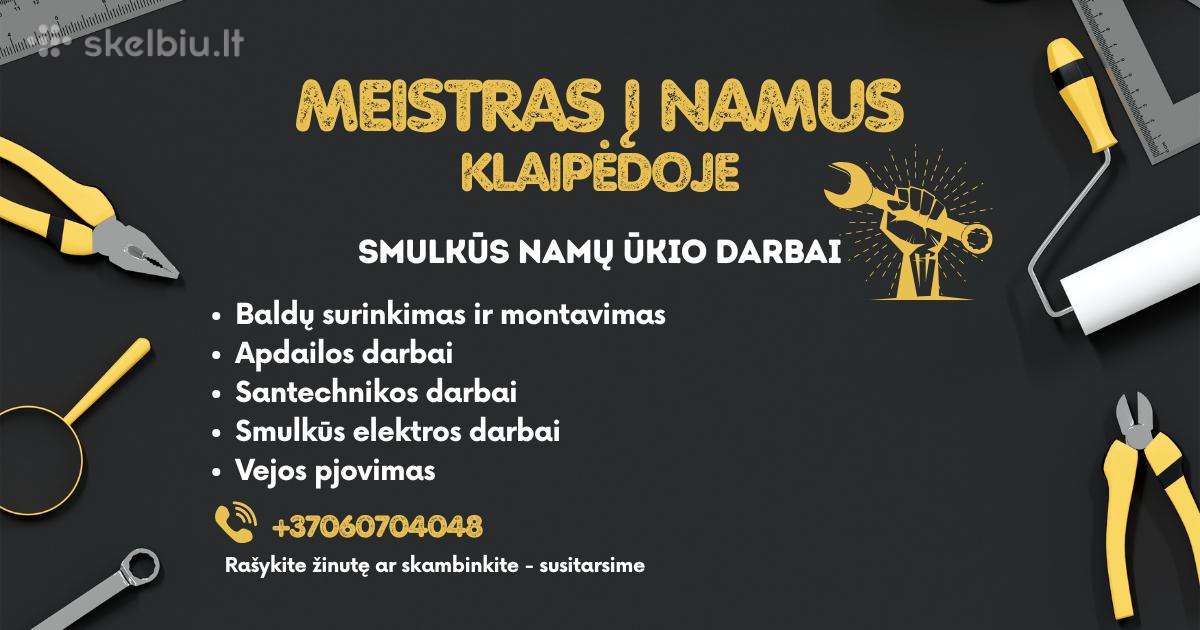 „Meistras į namus“
