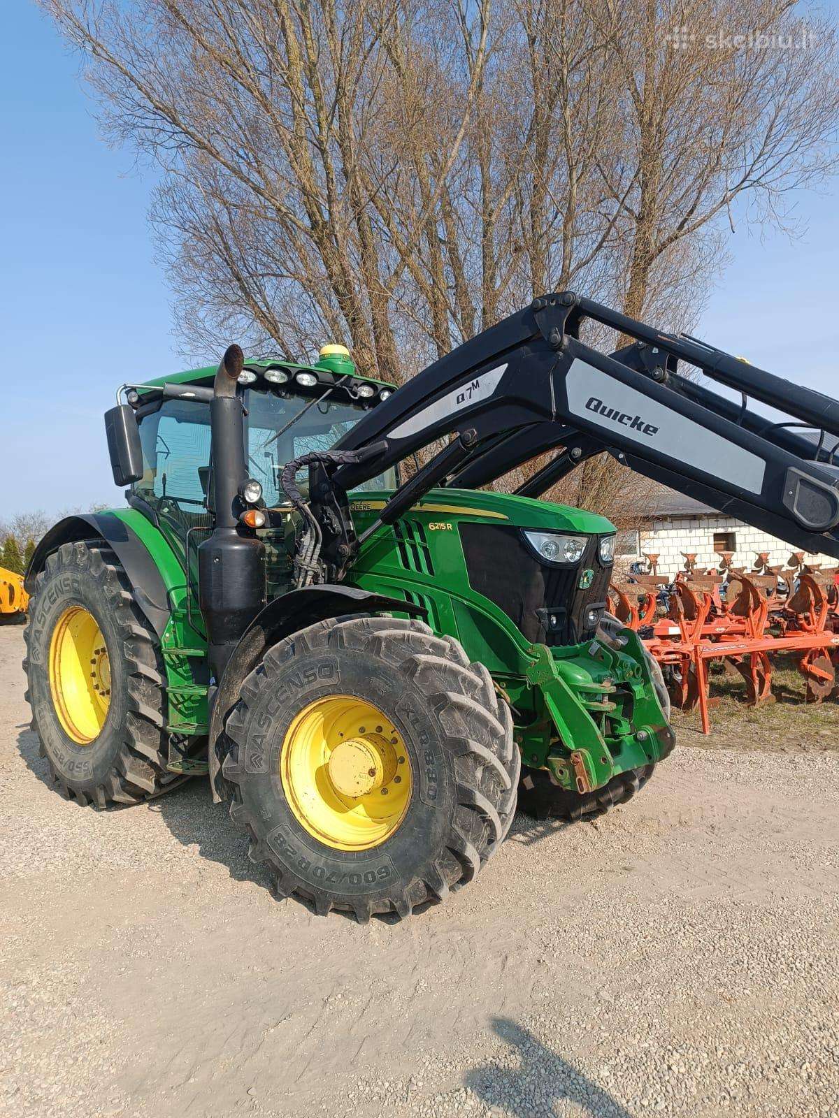 John Deere 6125, тракторы