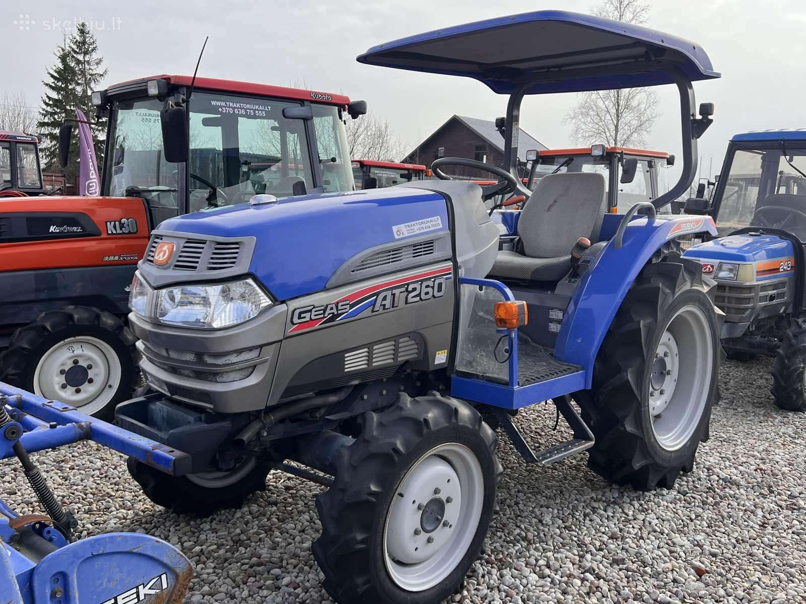 Kubota ĮVAIRIŲ MODELIŲ, тракторы
