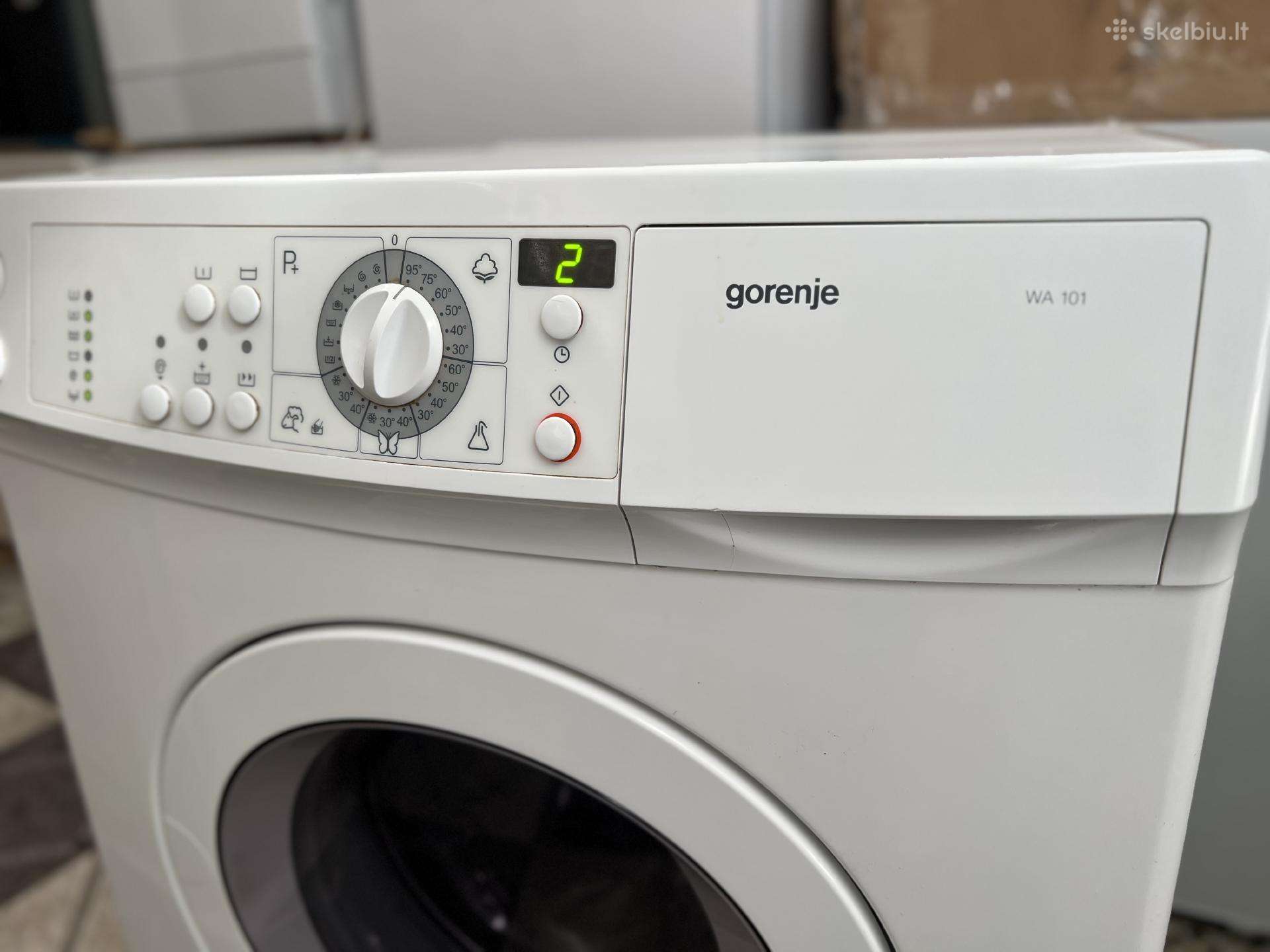 Skalbimo mašina Gorenje Wa101, 5kg, 1000aps/min