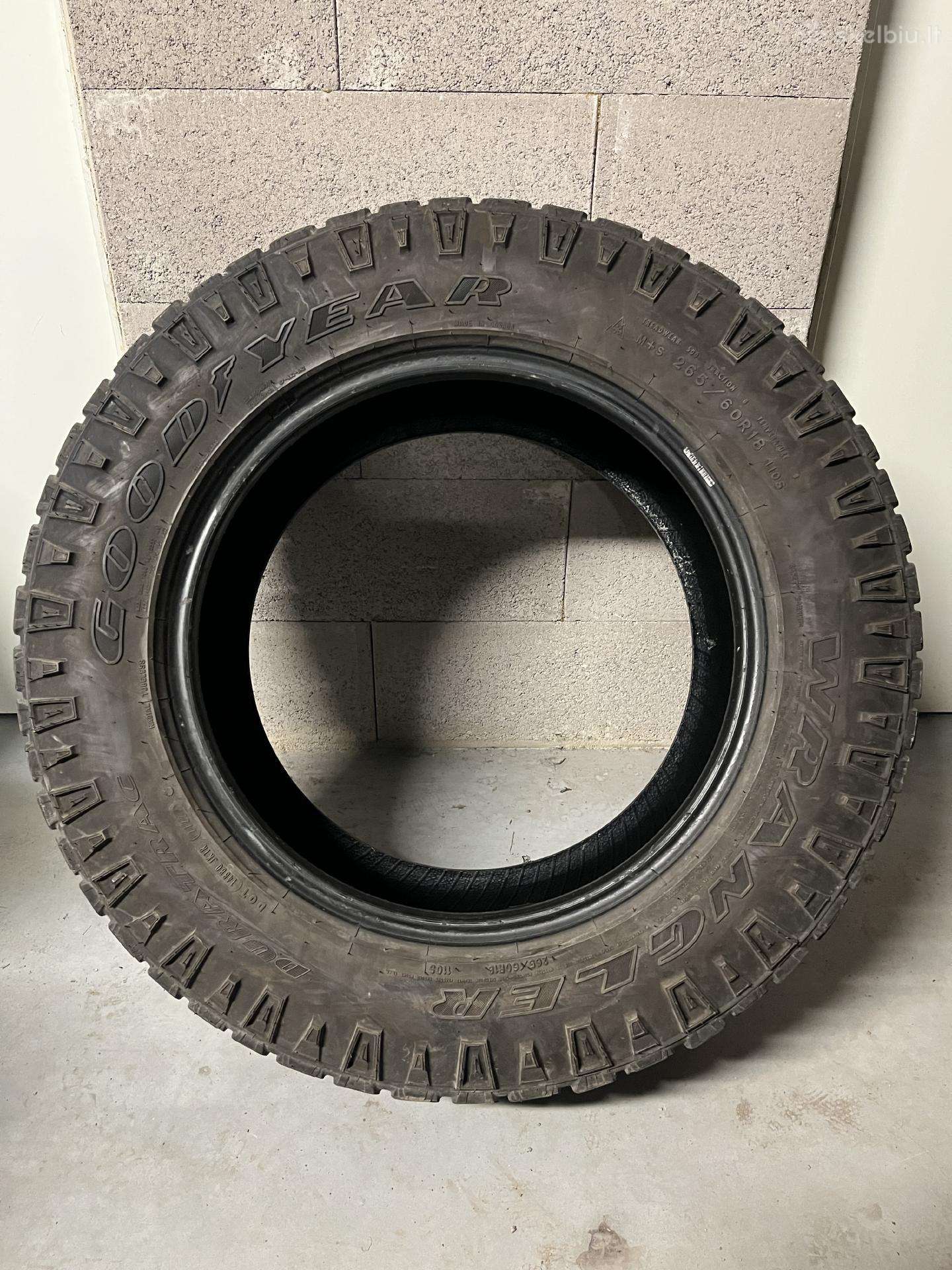 Goodyear, всесезонные 265/60 R18