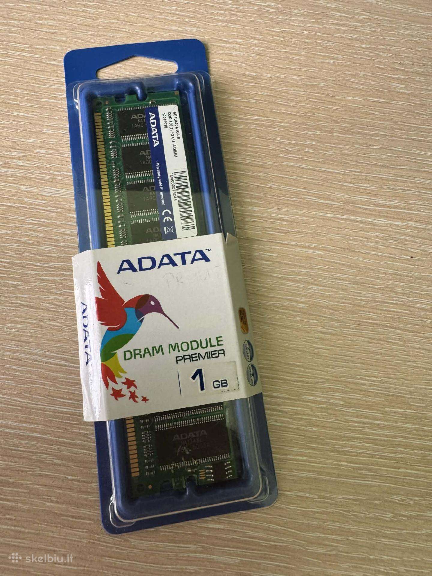 Adata 2gb Ddr2 RAM atmintis laptopui
