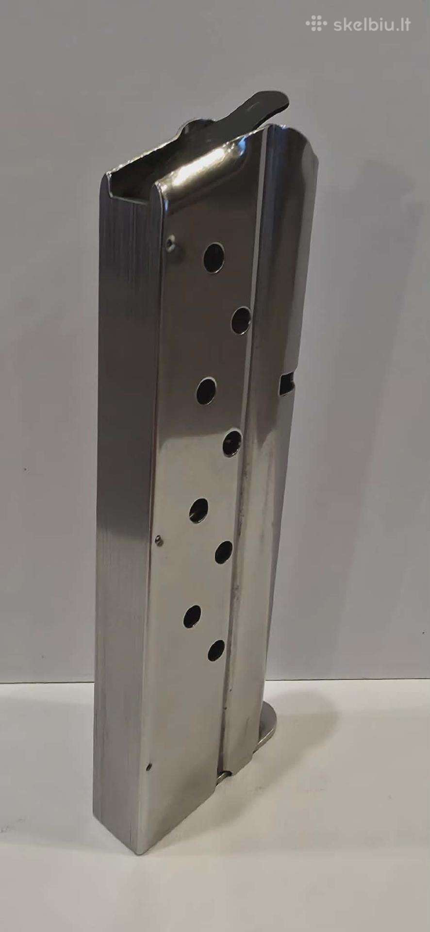 1911 dėtuvė 9mm Stainless Steel