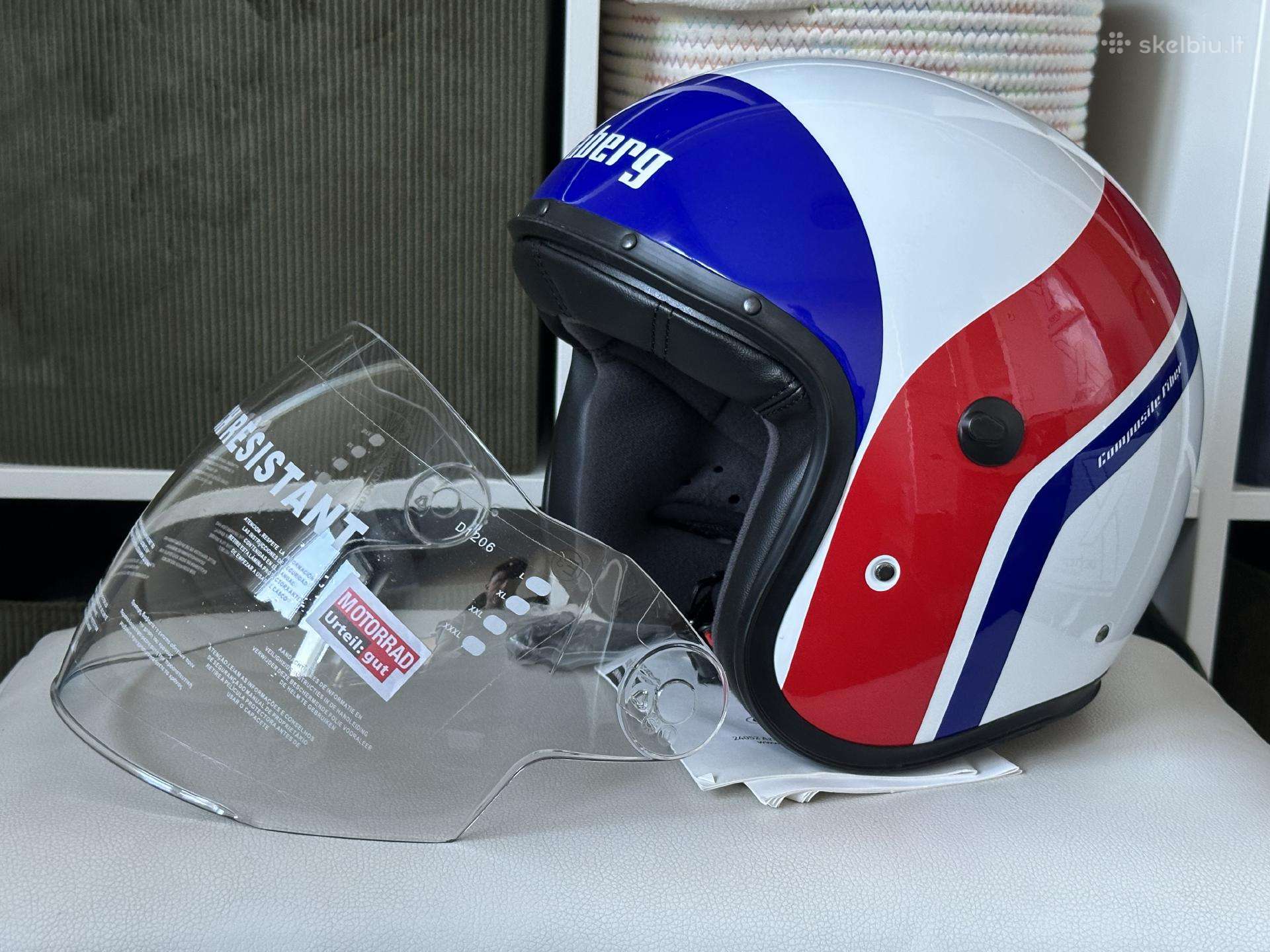 Motociklo šalmas Caberg jet Dydis XL