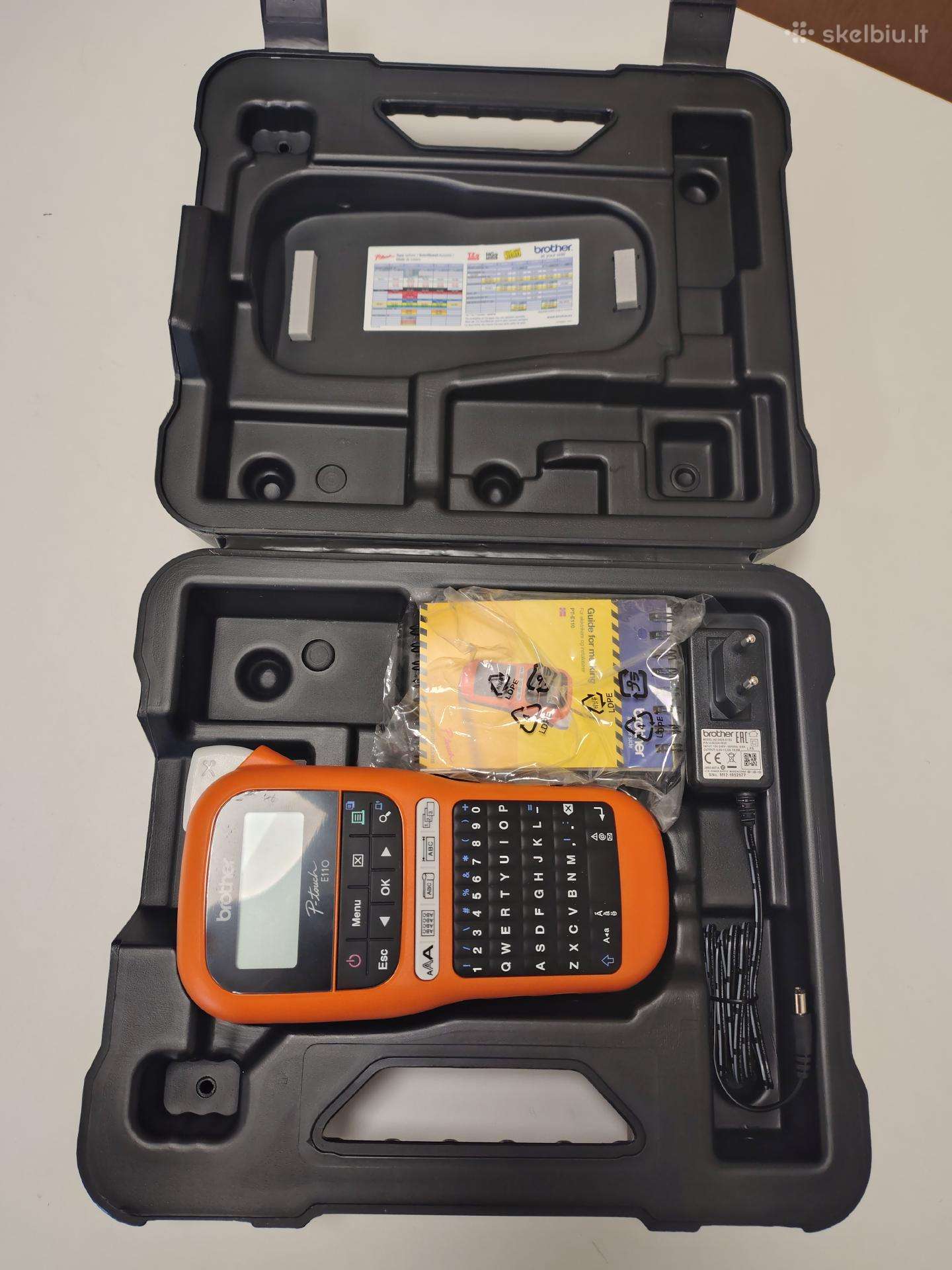 Brother Pt-e110 etikečių spausdintuvas