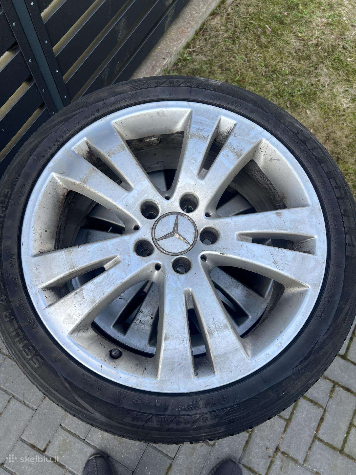 Originalus mercedes benz r17 ratlankiai