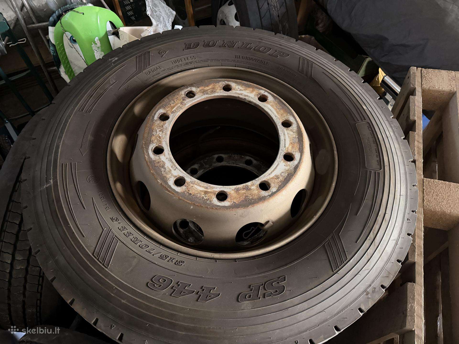 Dunlop, universalios 315/70 R22,5