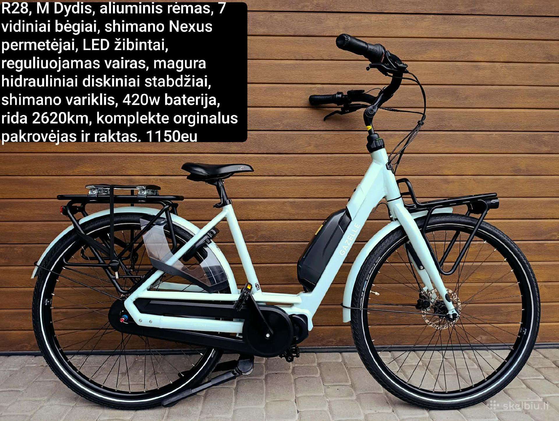 Miesto dviratis Gazelle