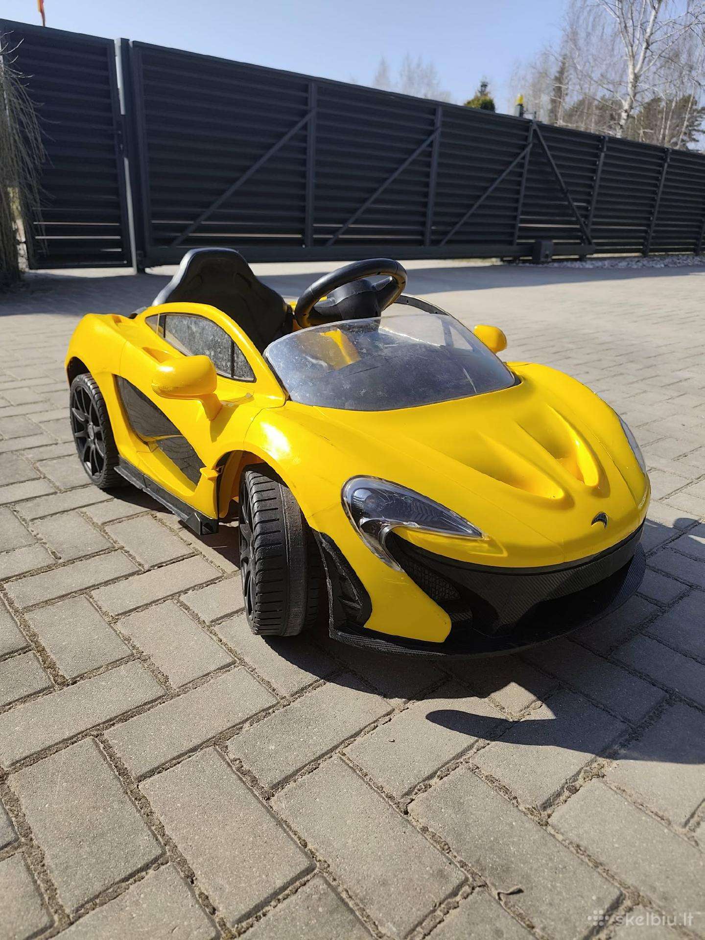 Vaikiškas elektromobilis Mclaren P1