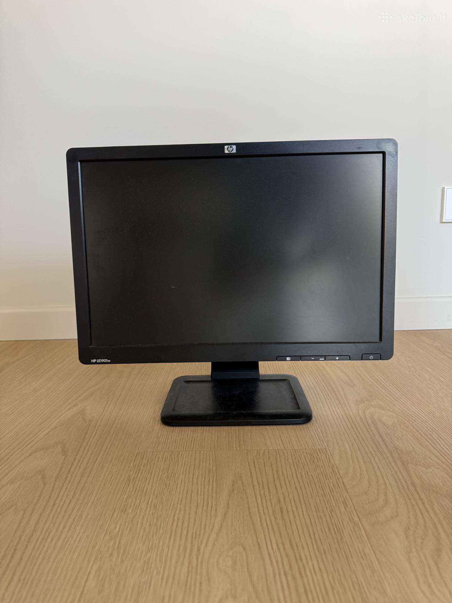 Hp monitorius 19 colių, kompiuterio ekranas