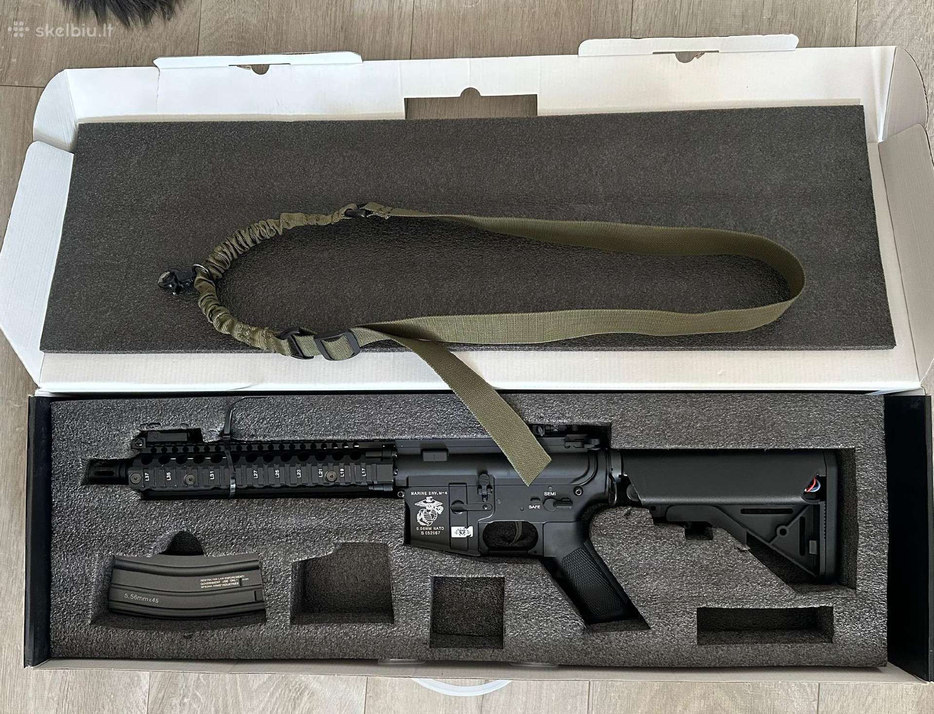 Airsoft apranga ir liemene