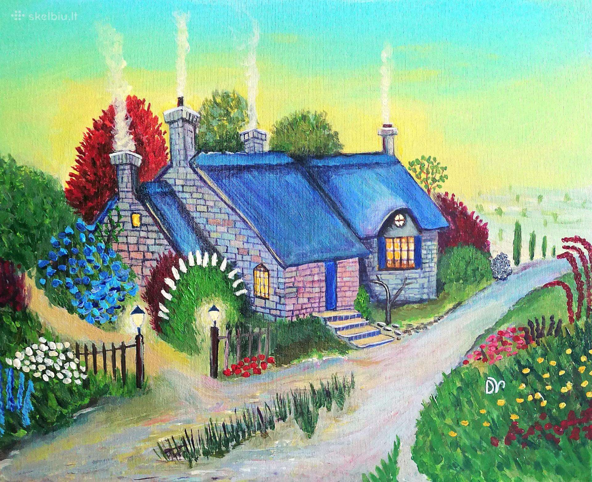 Paveikslas „Odė ramybei", painting Ode to Peace
