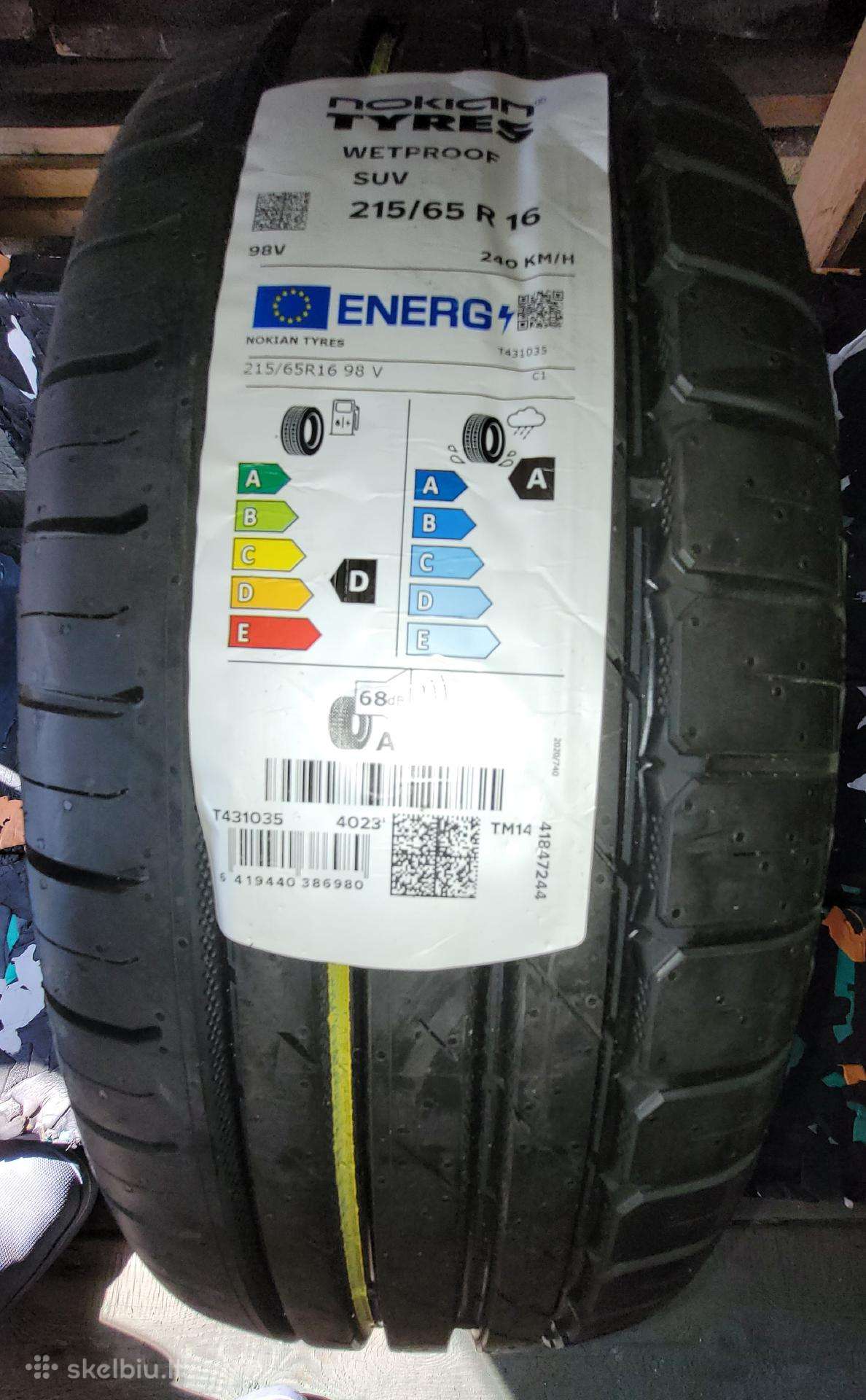 Nokian, summer 215/65 R16