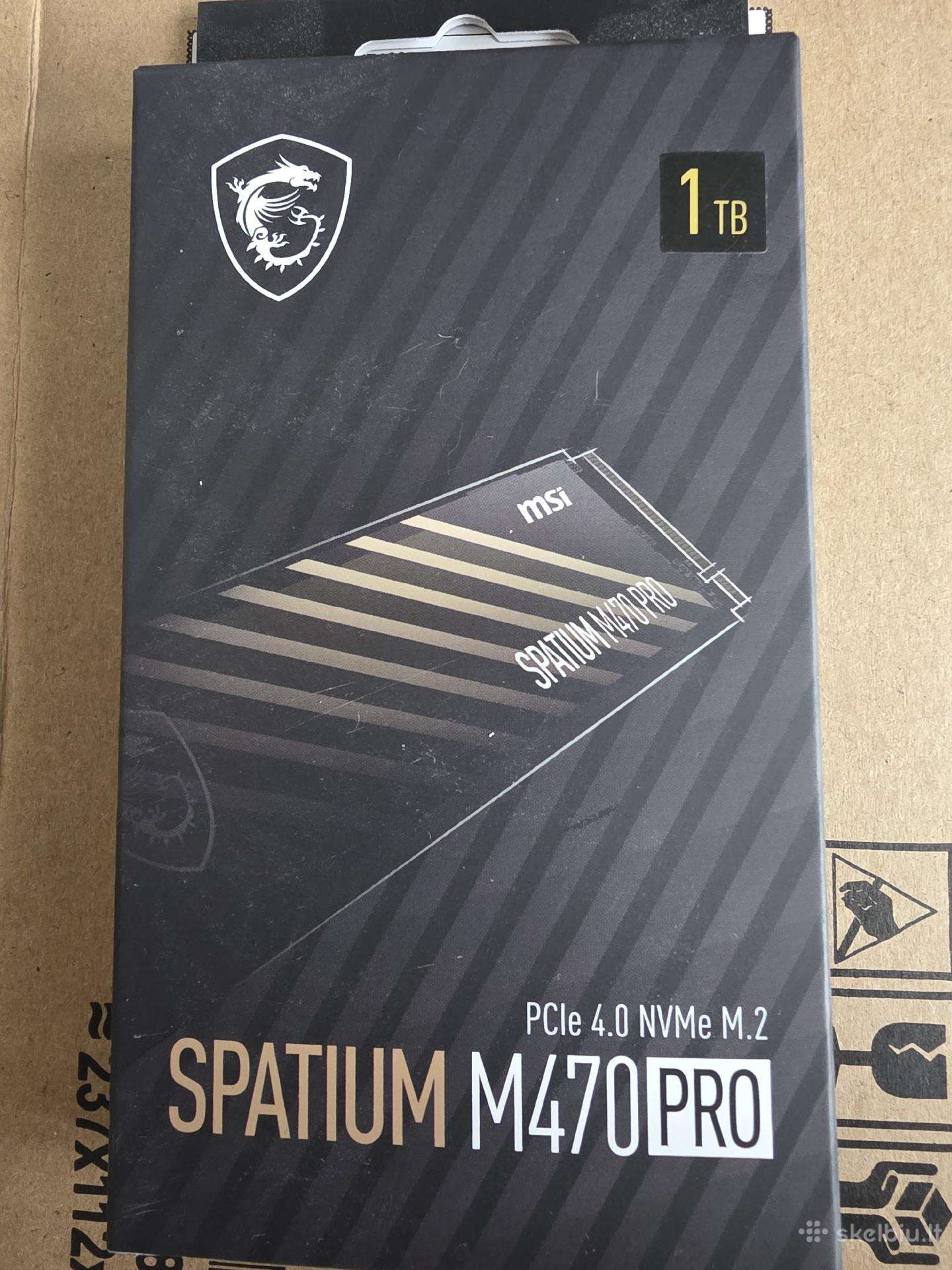 Msi Spatium M470 Pro SSD 1tb