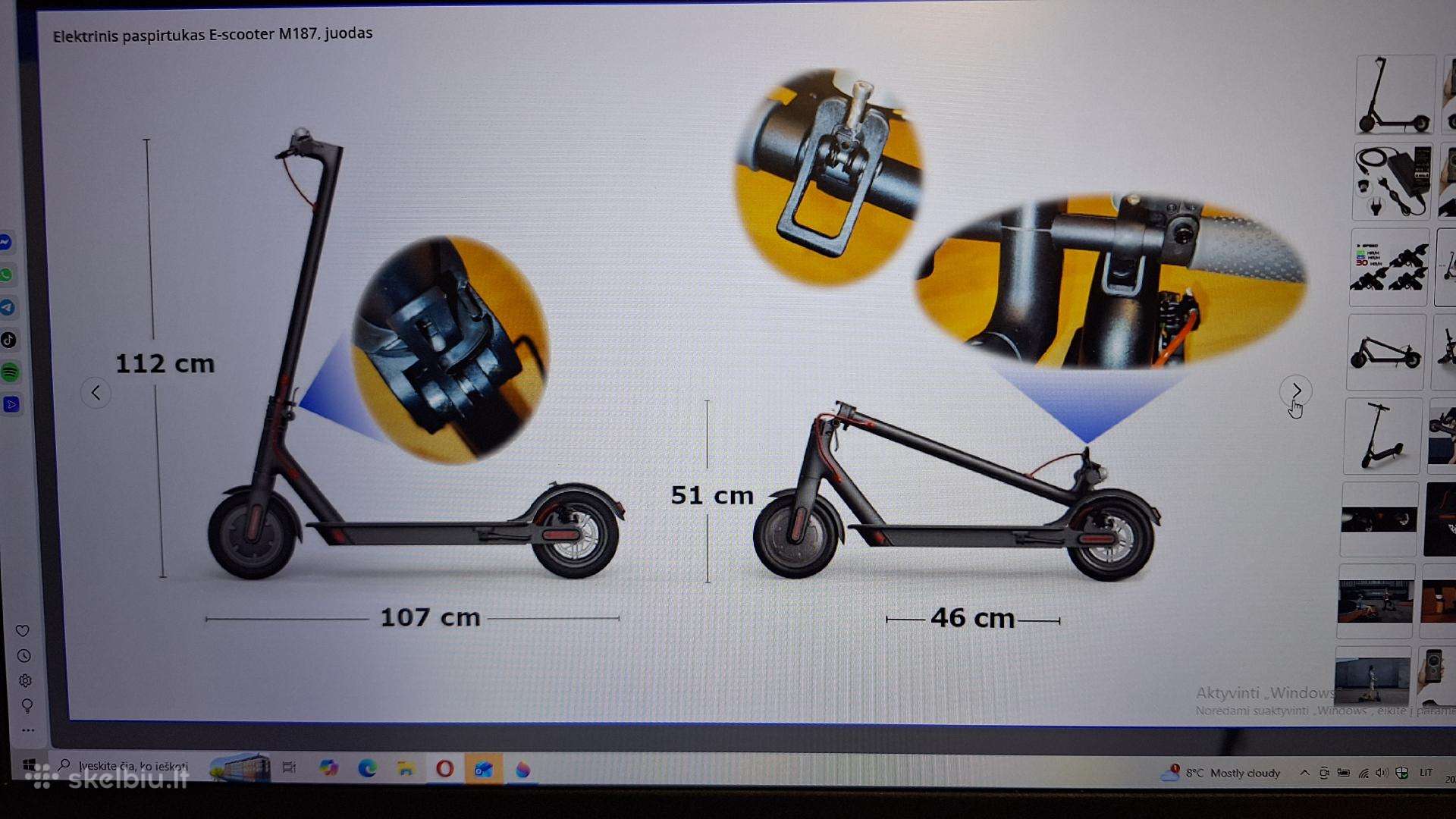 Electric scooter Xiaomi