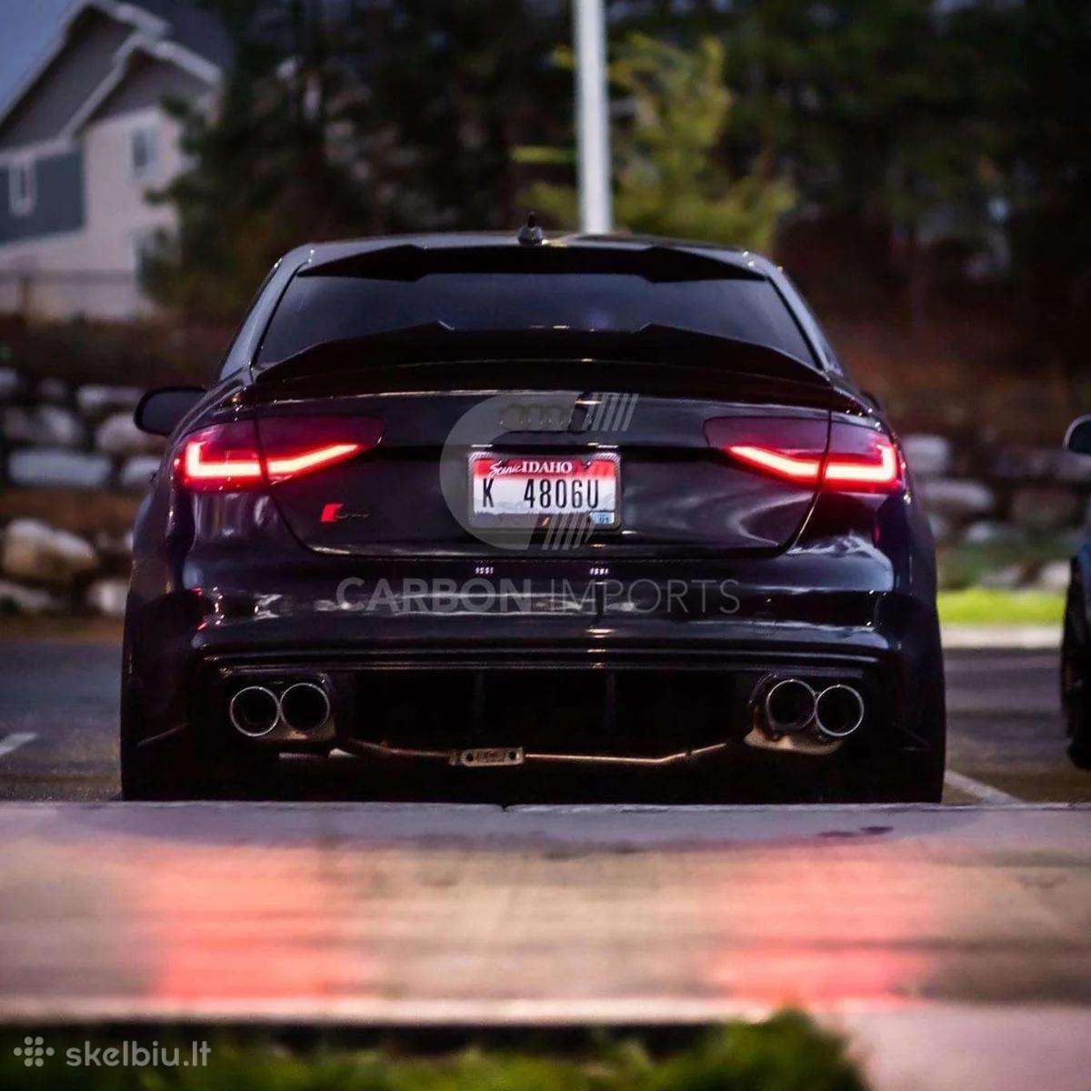 Audi a4 b8 s4 b8.5/s line Spoileris bagazines