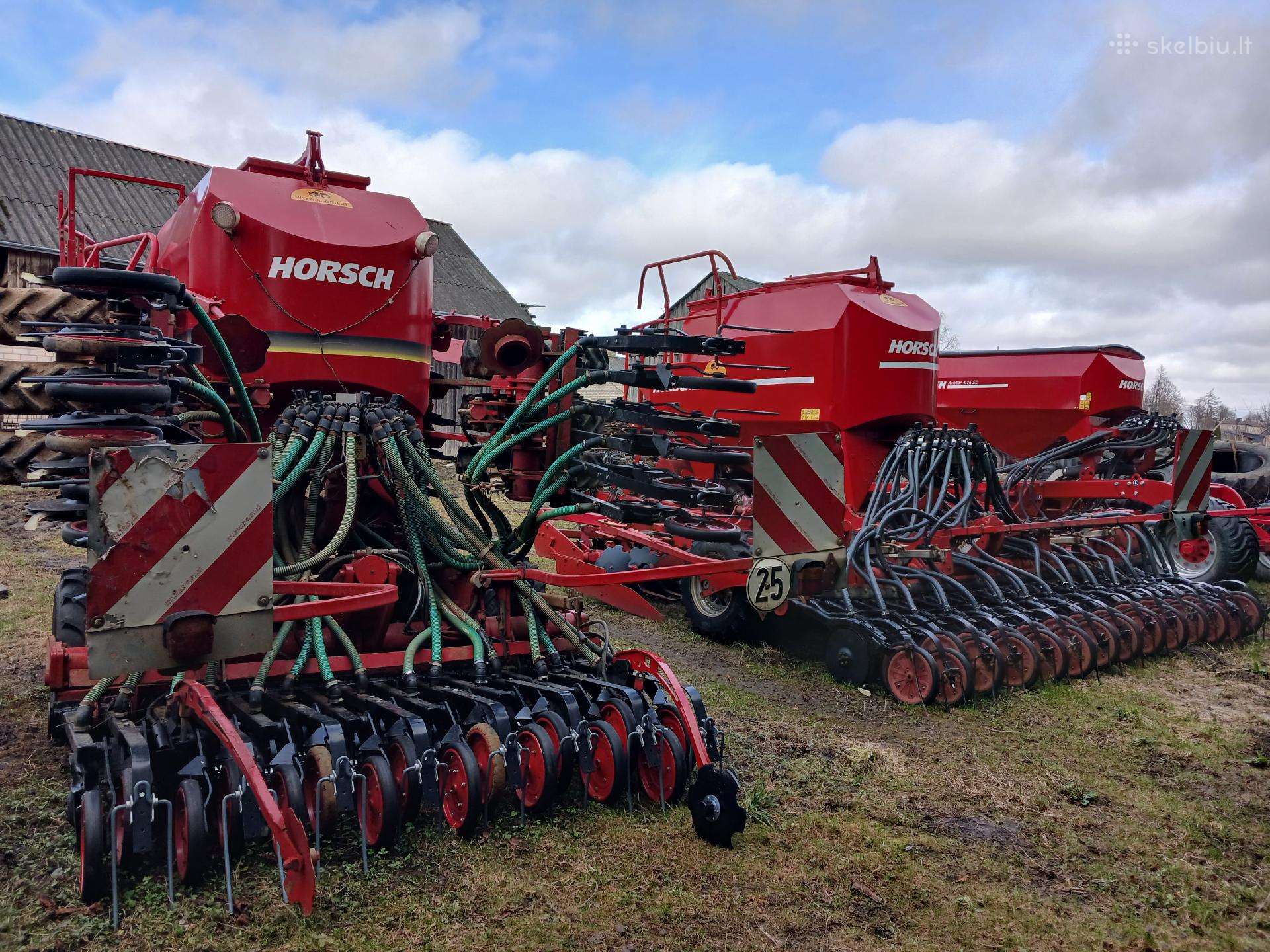 Horsch 4, seeders, planters