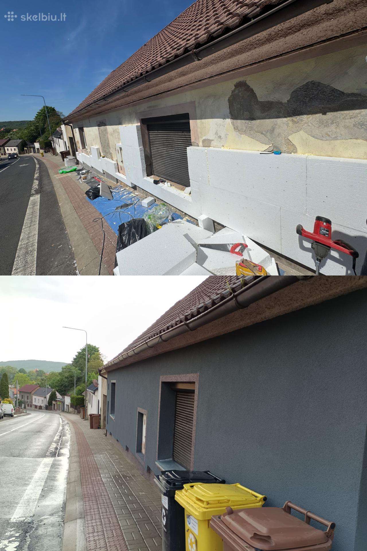 Fasadų šiltinimas mažiems objektams