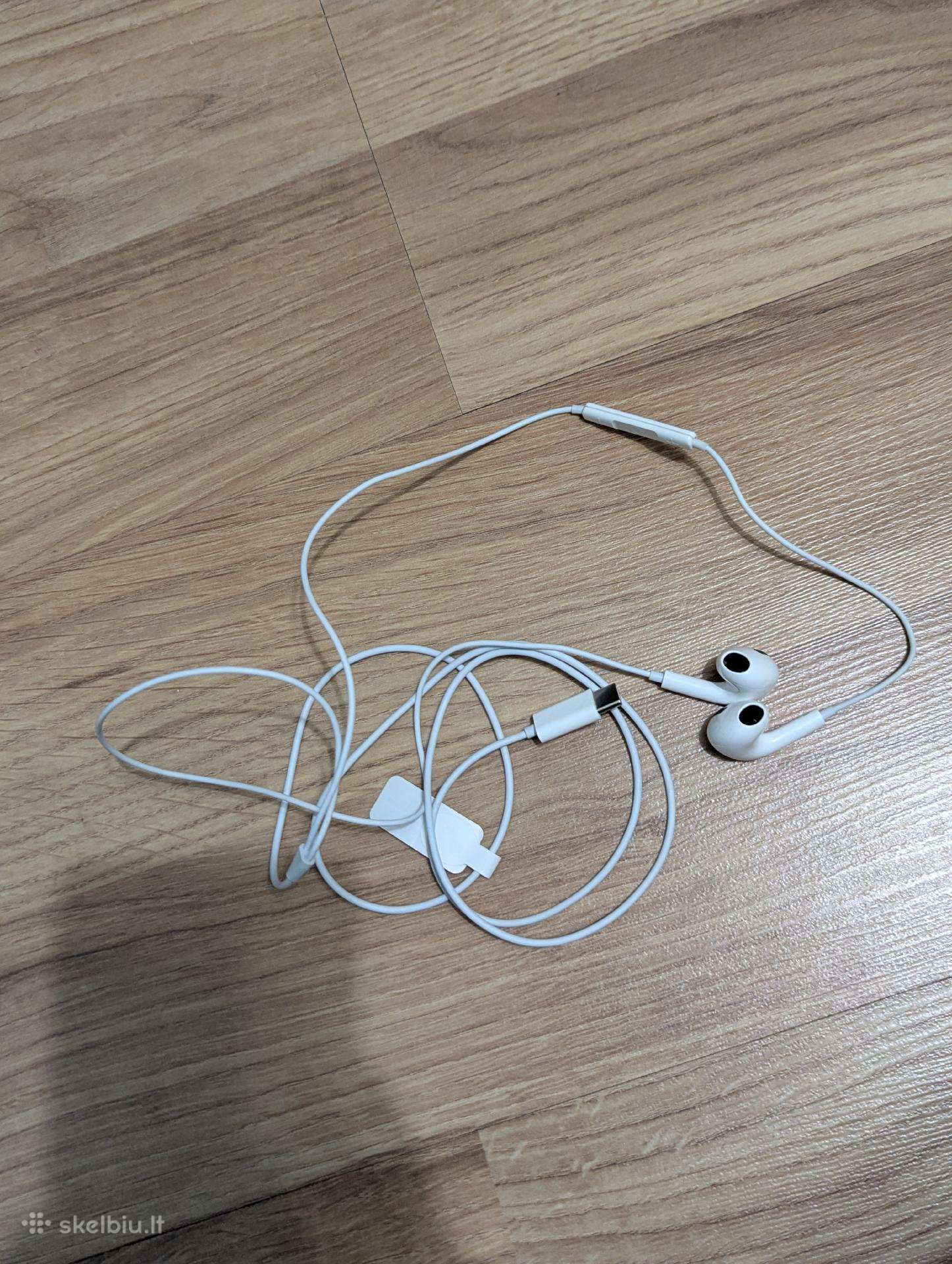 Usb C Ausinės su mikrofonu