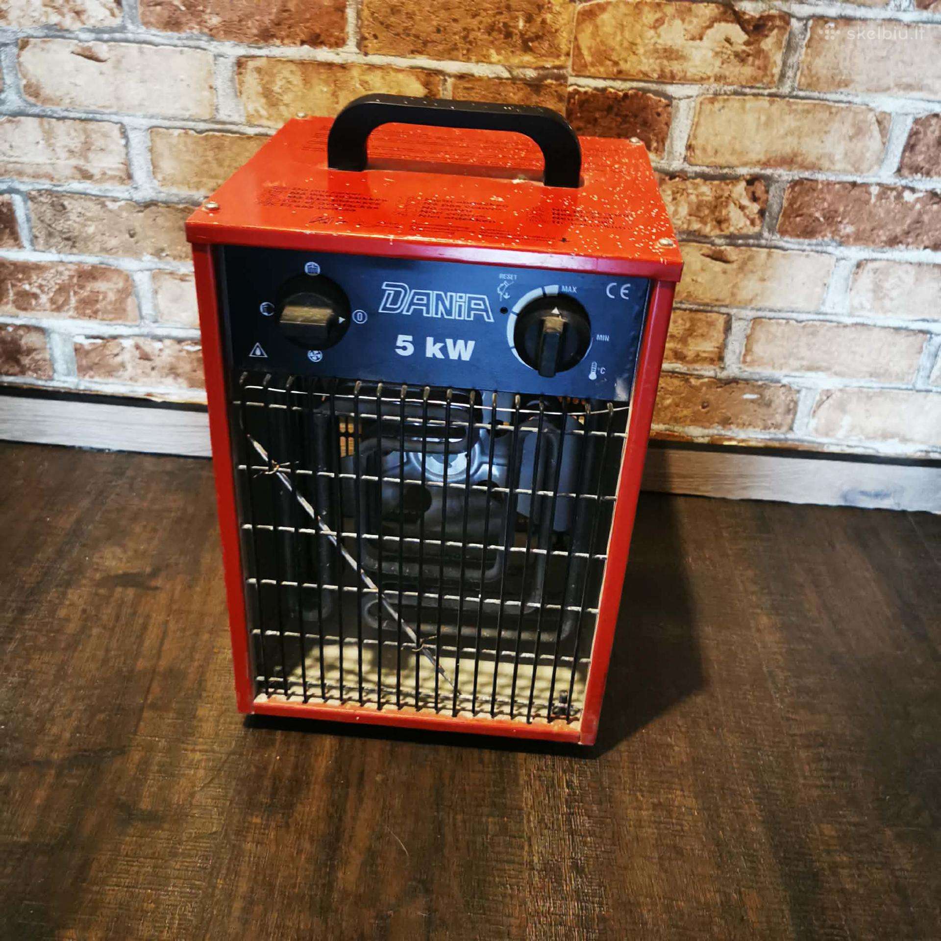 Elektrinis šildytuvas Dania 5 kw (400v)