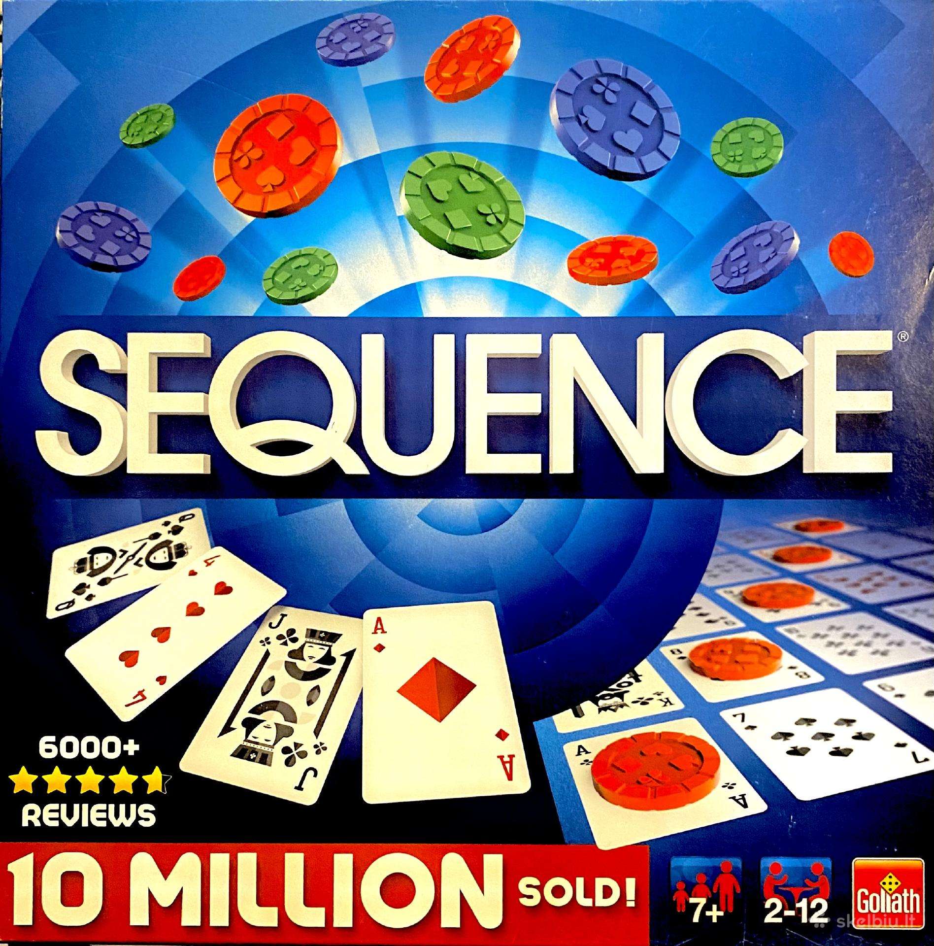 Stalo žaidimas “Sequence