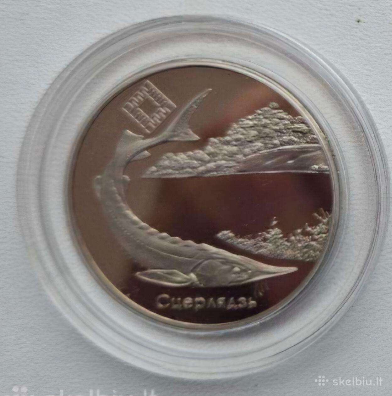 1 rublis Baltarusija. 2007. Sterlė.