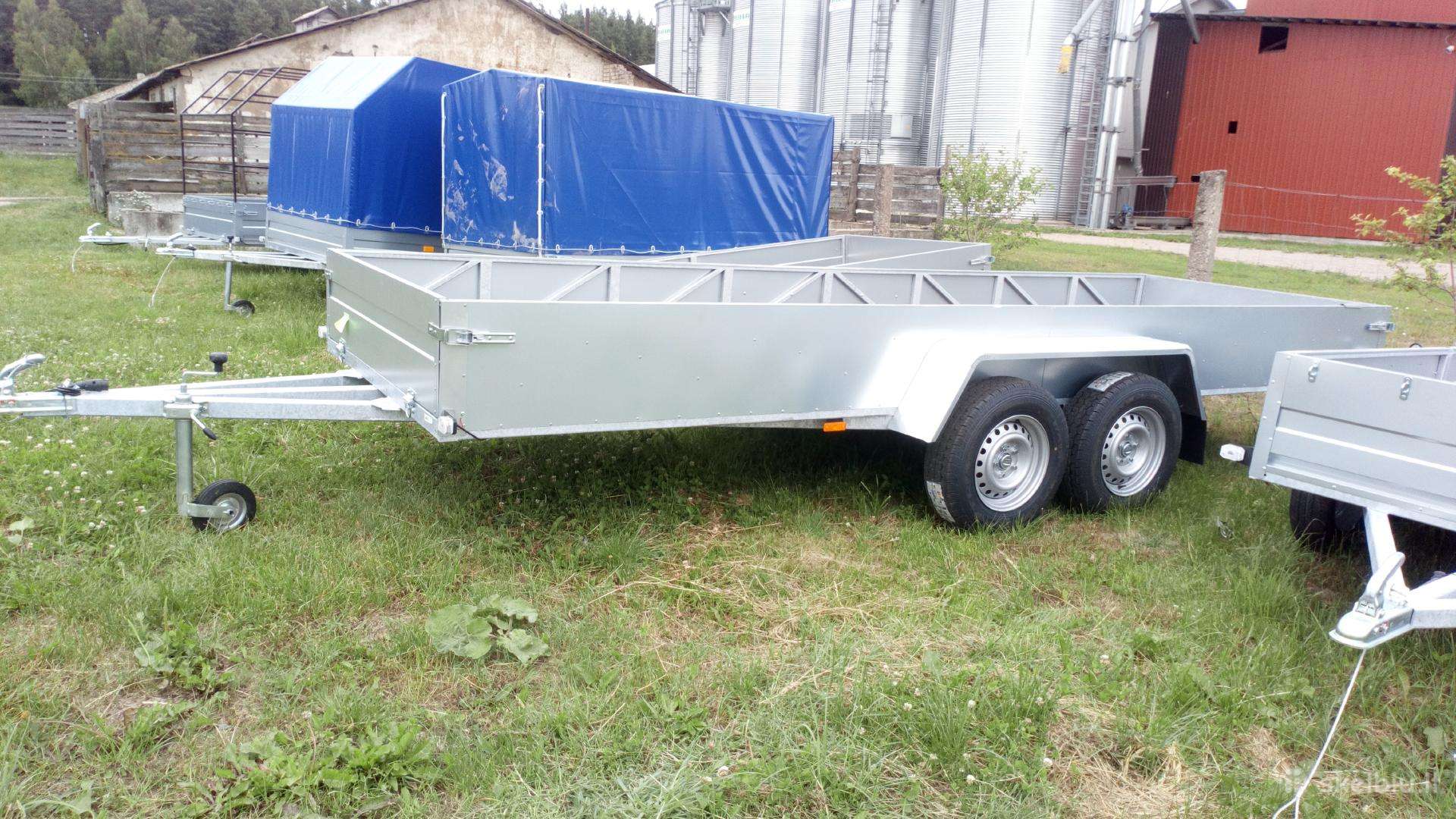 Rydwan, passenger car trailers