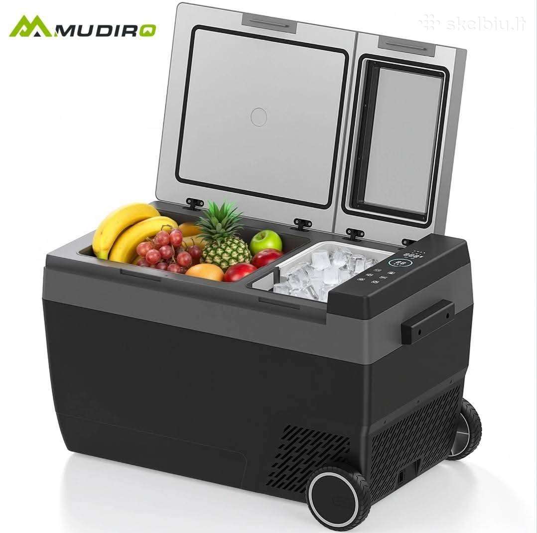 Mudiro 45l 12-24-220v su ledų generatoriumi