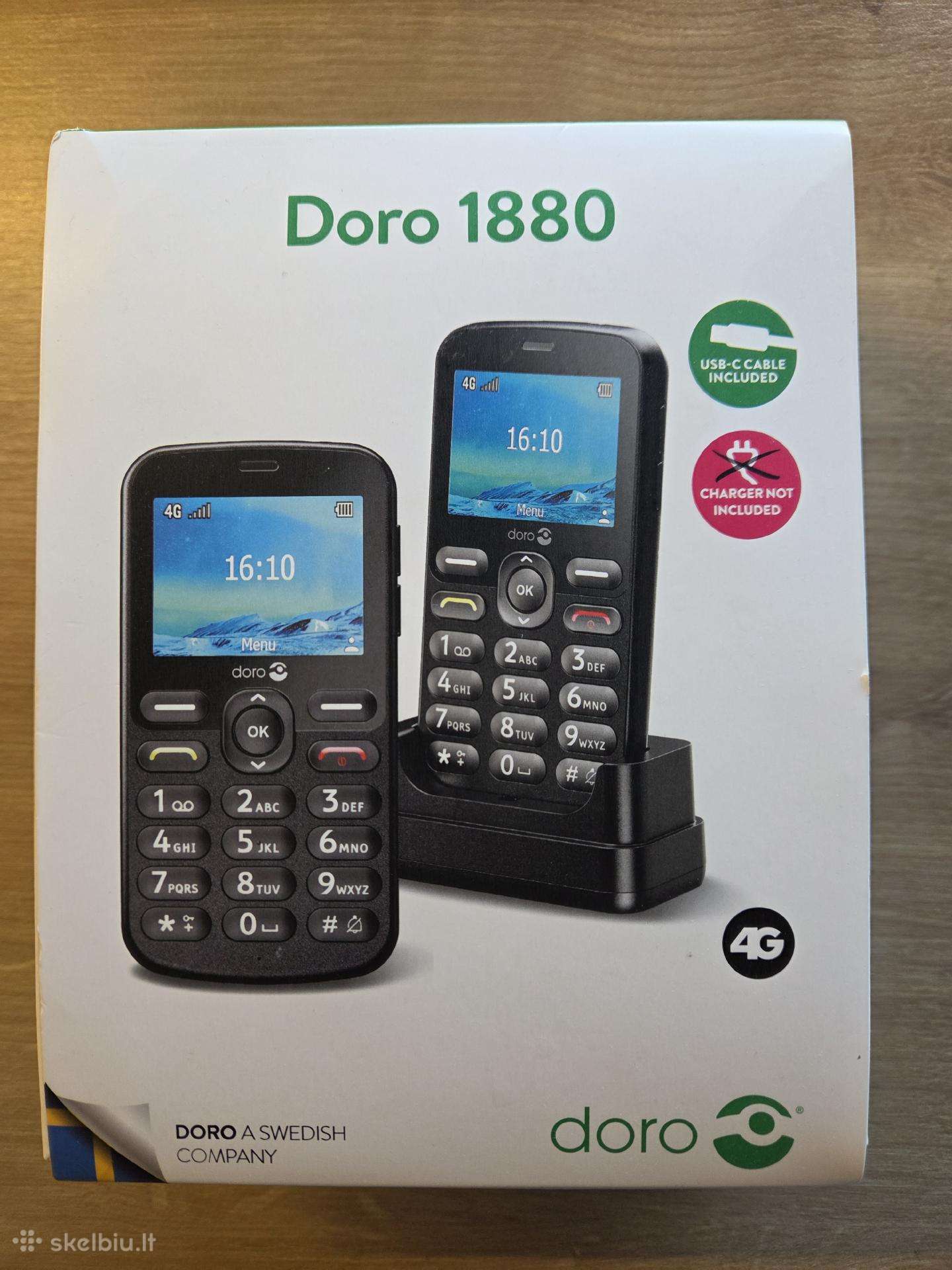 Doro mygtukinis beveik naujas telefonas