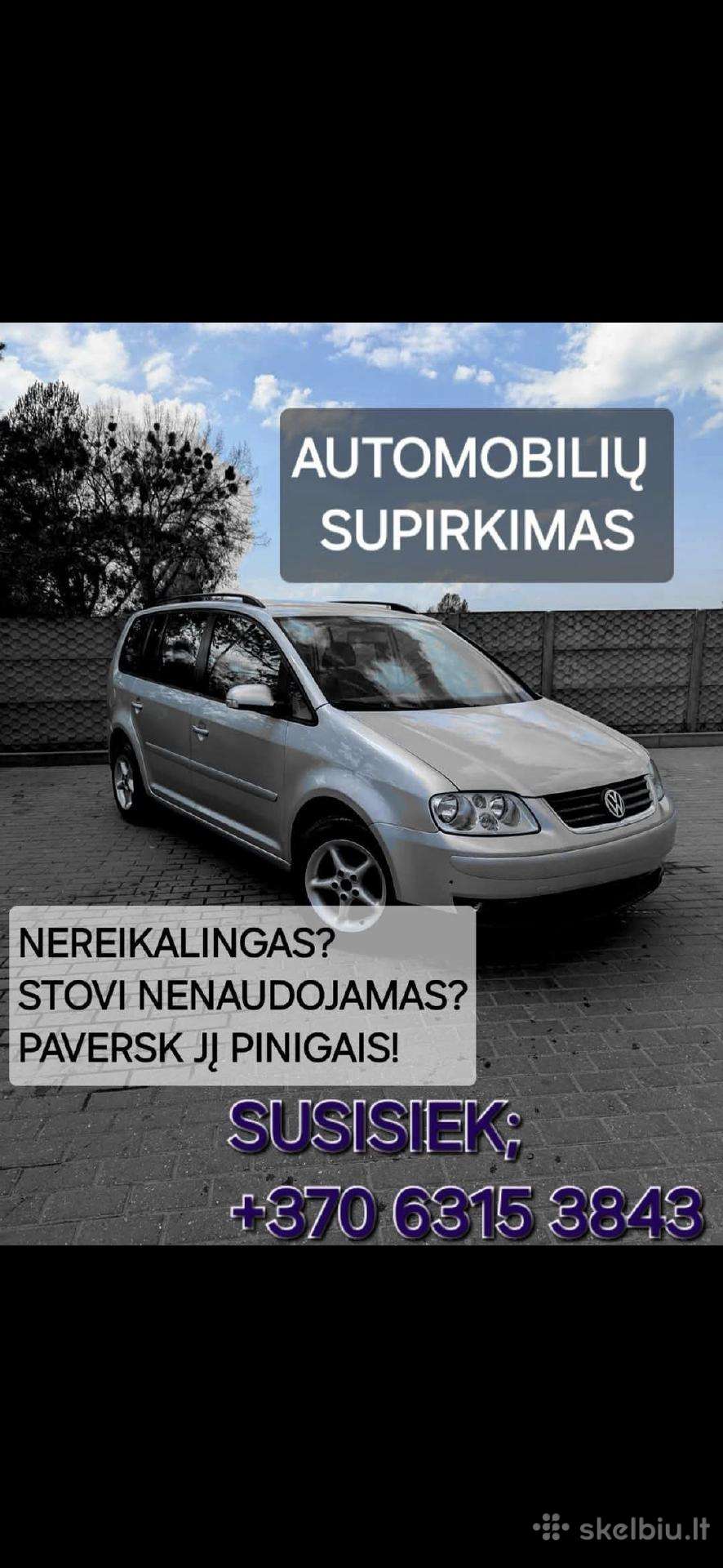 Brangiai Superkame visu markių automobilius