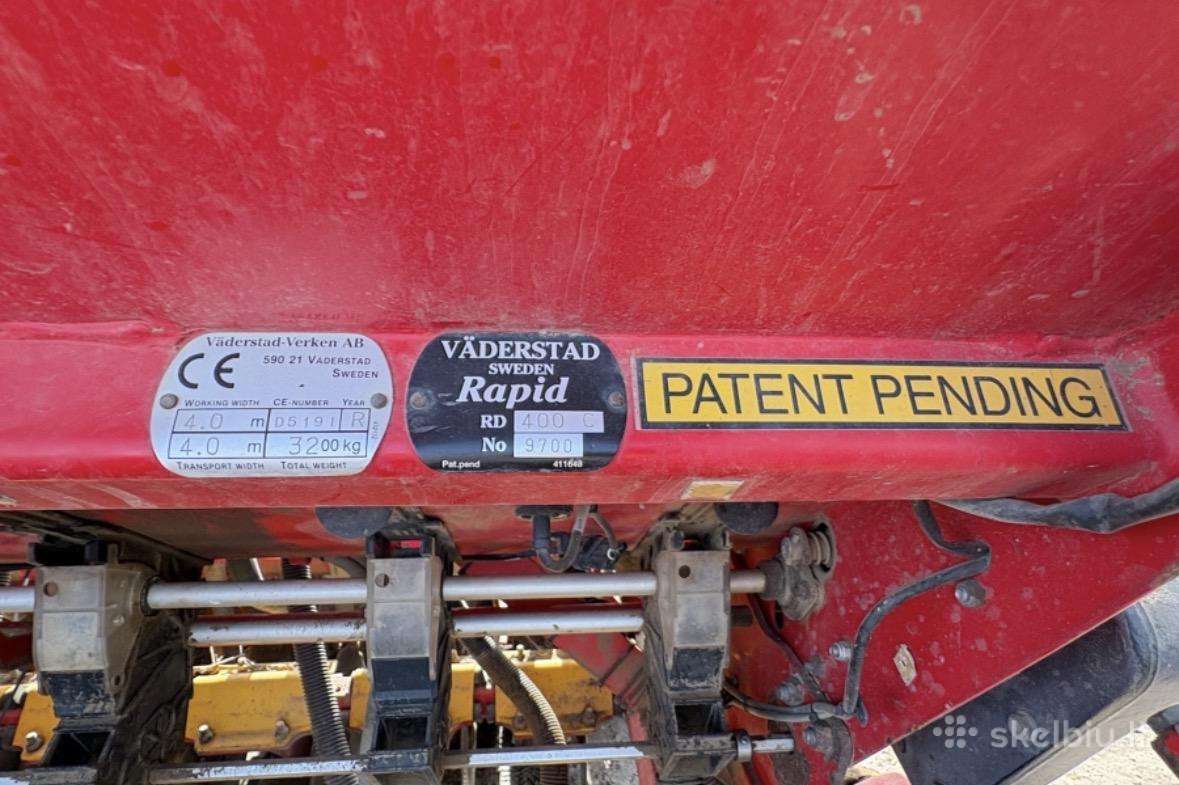 Vaderstad 400, seeders, planters