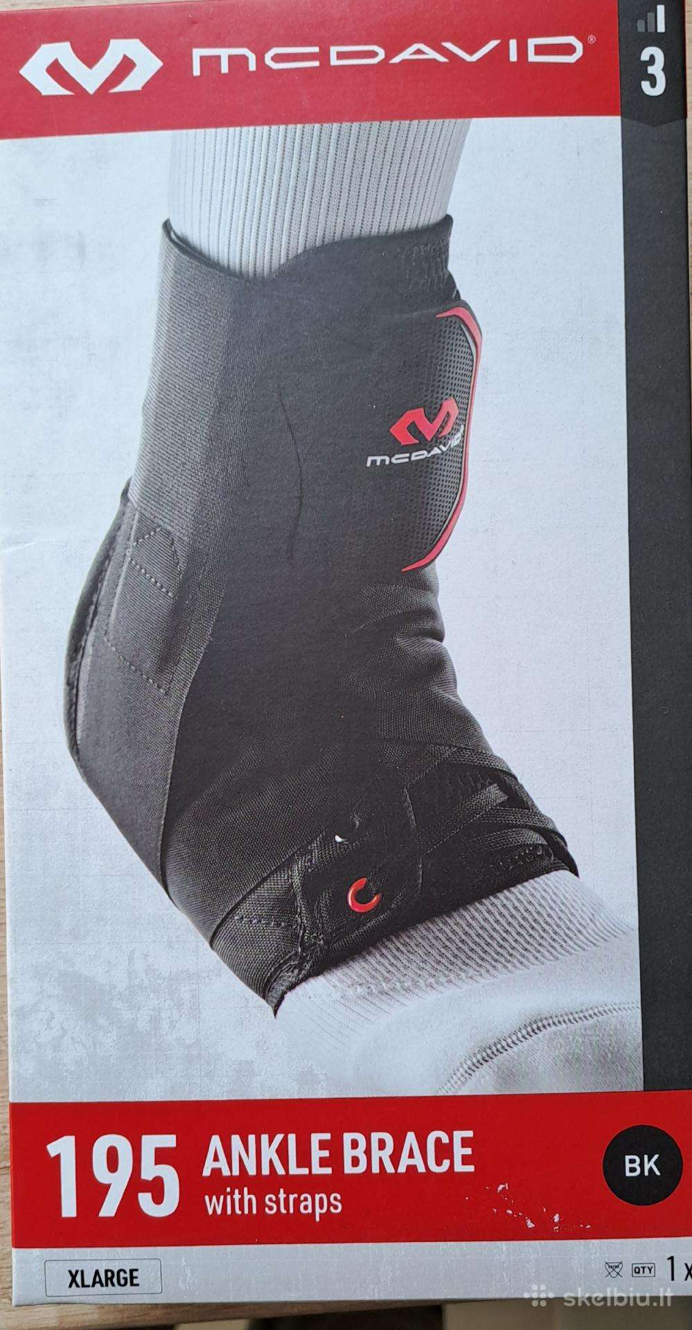 Čurnos įtvaras Mcdavid 195 XL dydis
