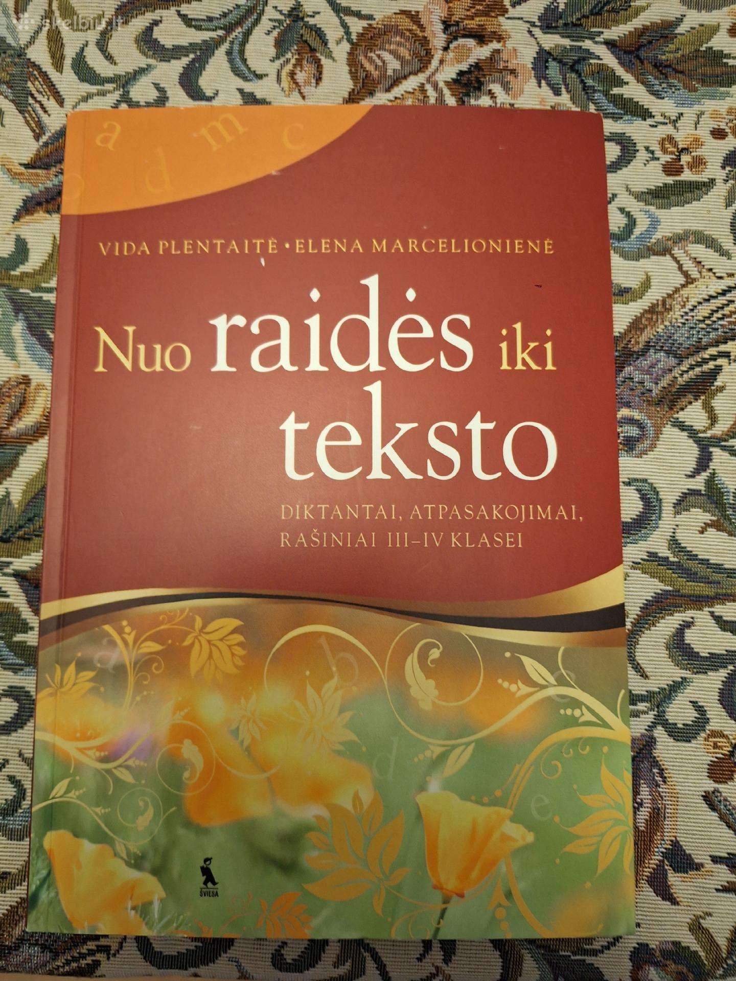 Nuo raidės iki teksto