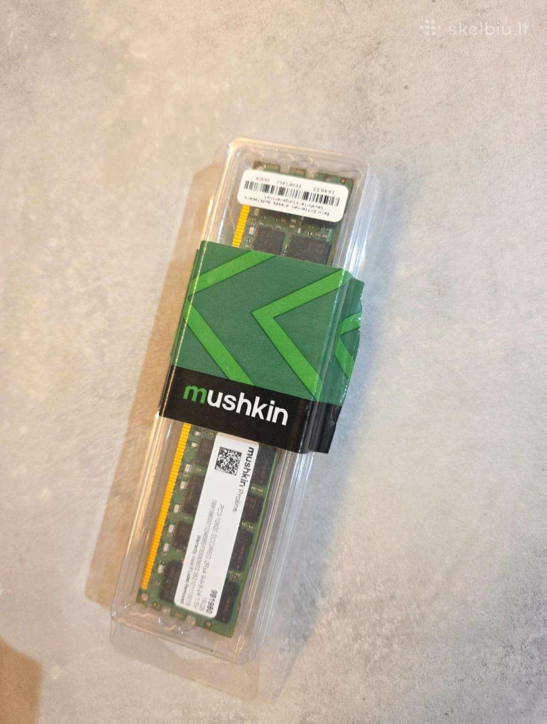 Mushkin RAM Ecc 16gb Ddr3 modulis