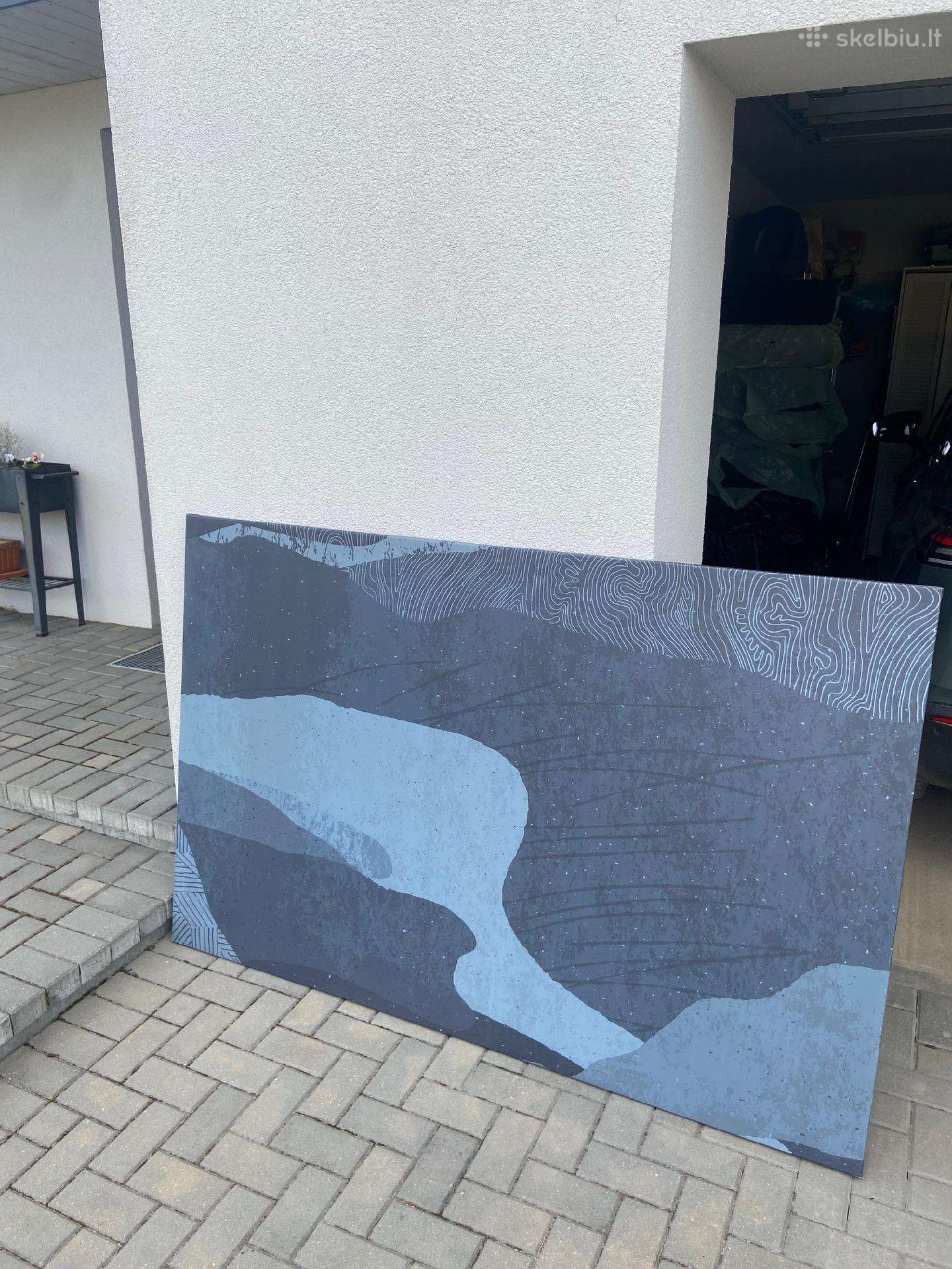 Didelio formato paveikslas - printas