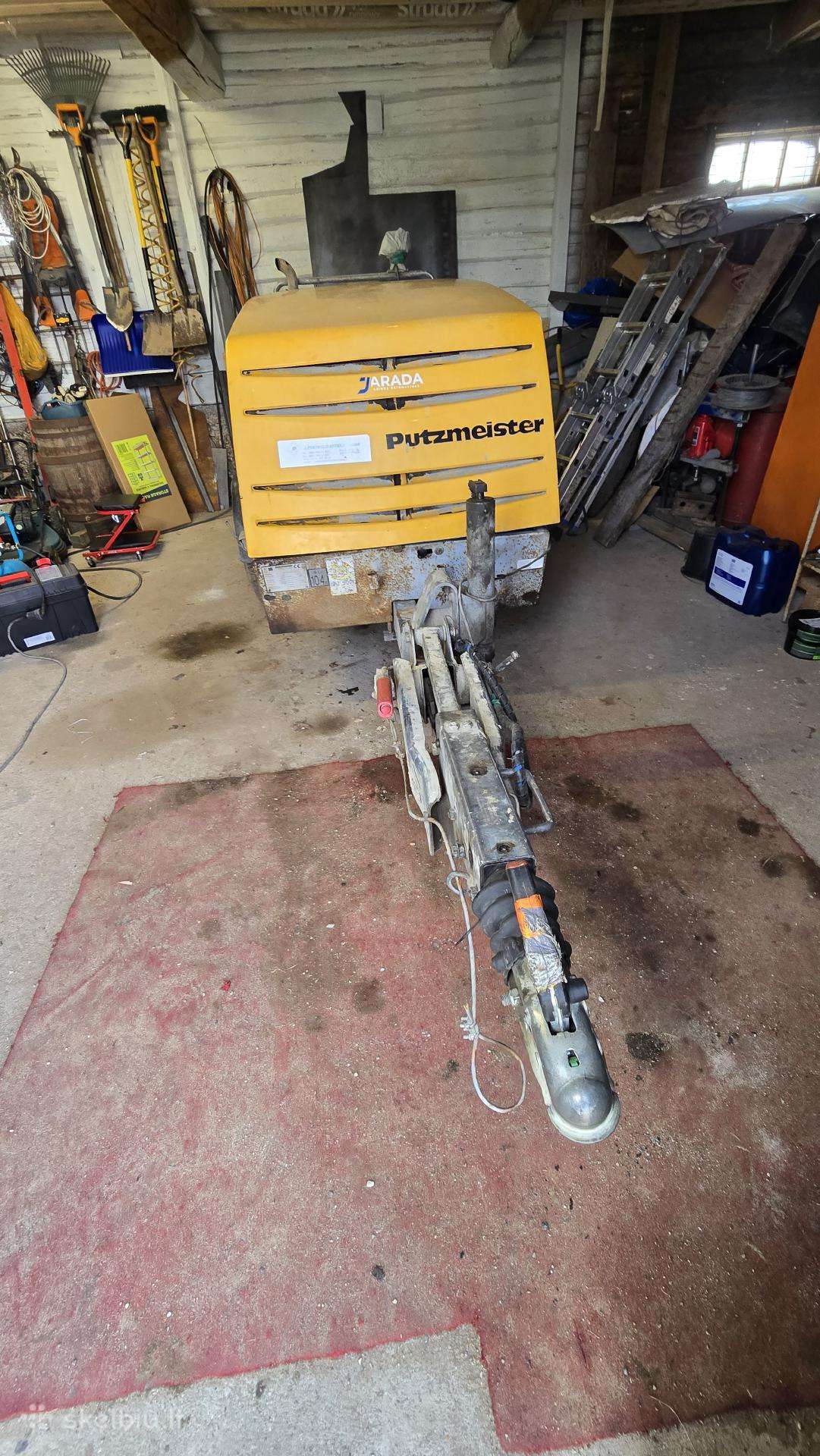 Putzmeister M740d, concrete pump