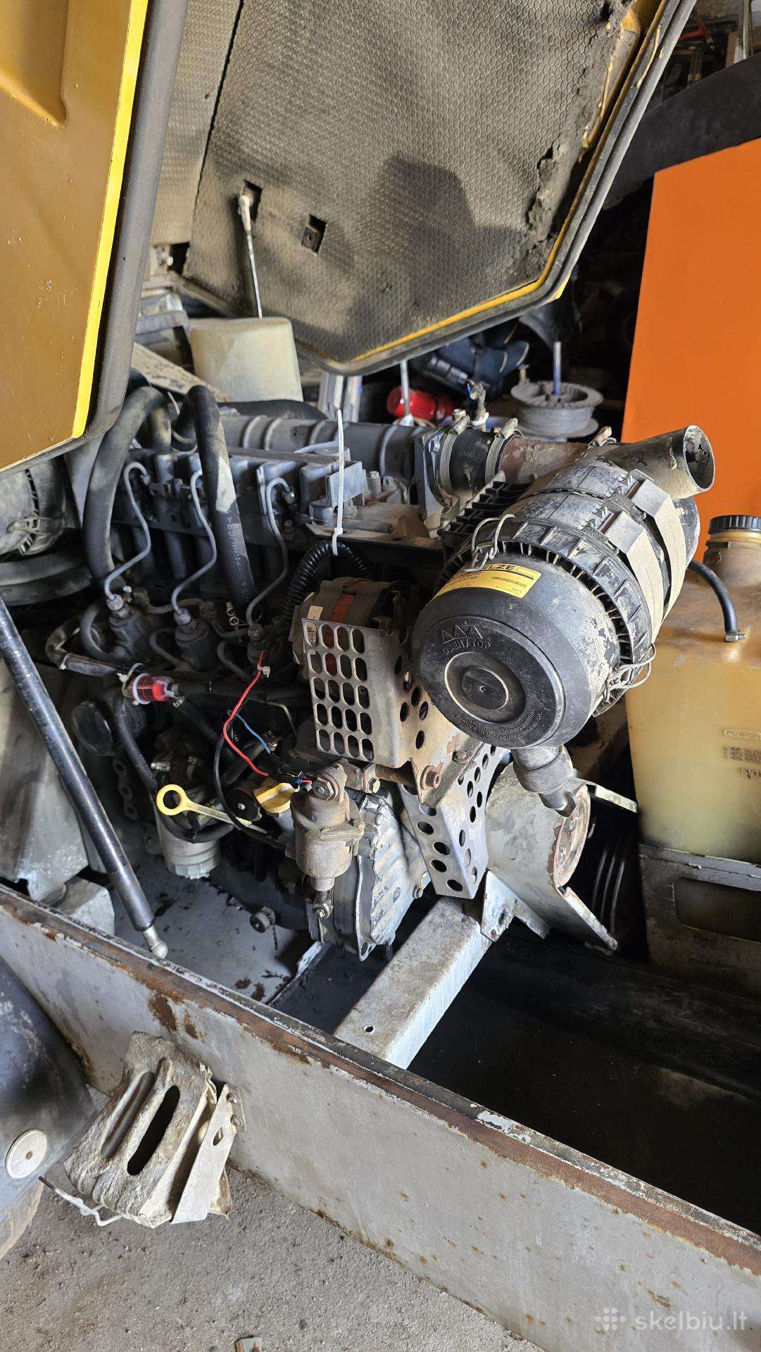 Putzmeister M740d, concrete pump