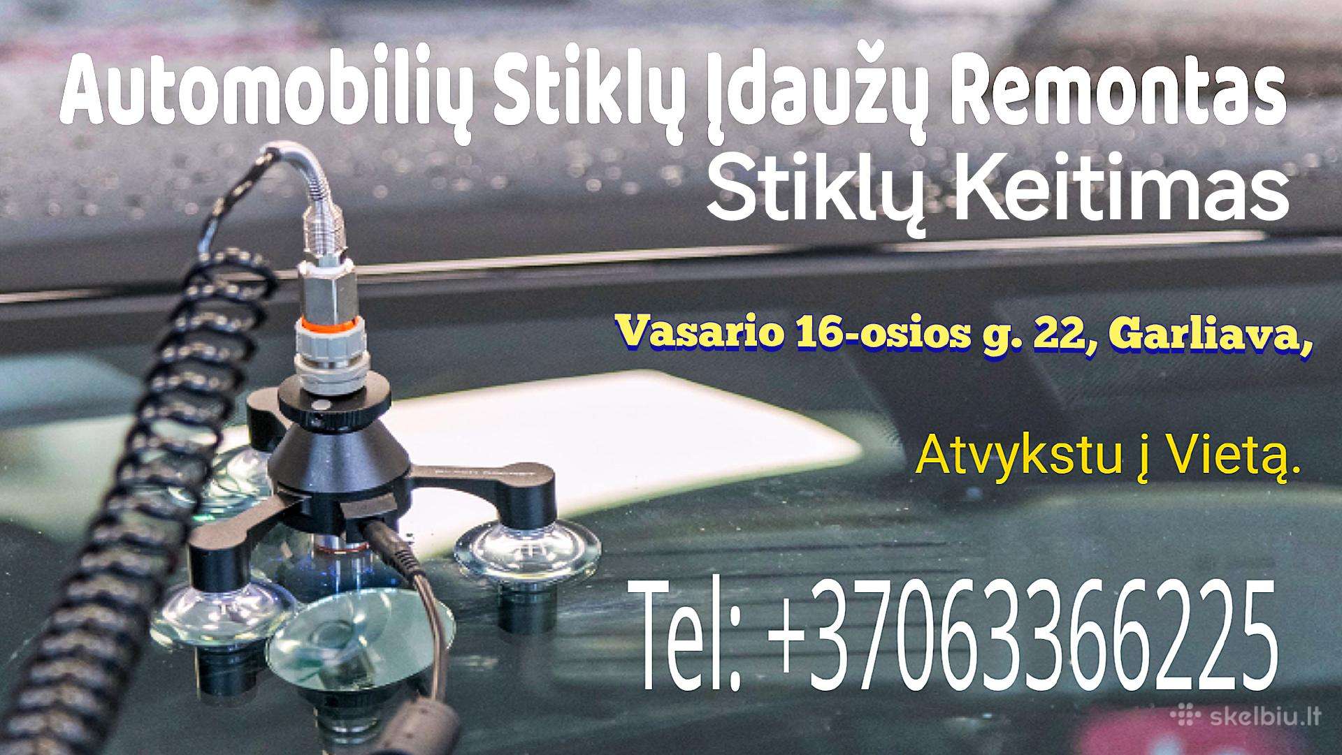 Stiklų Keitimas Įdaužų Remontas