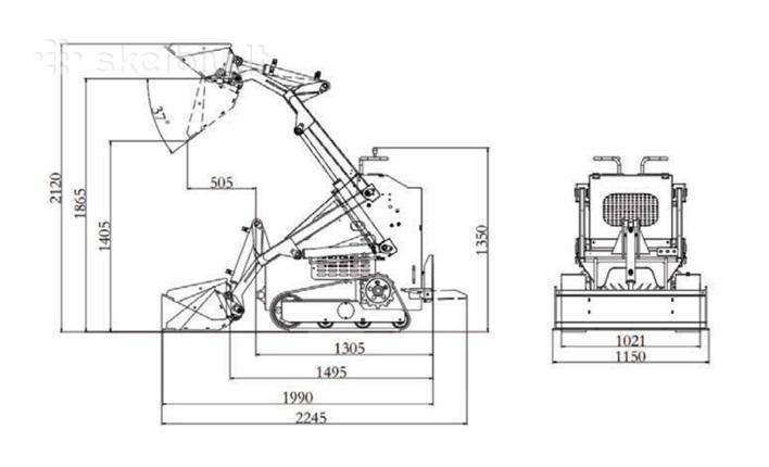 -Kita- T460, mini loaders