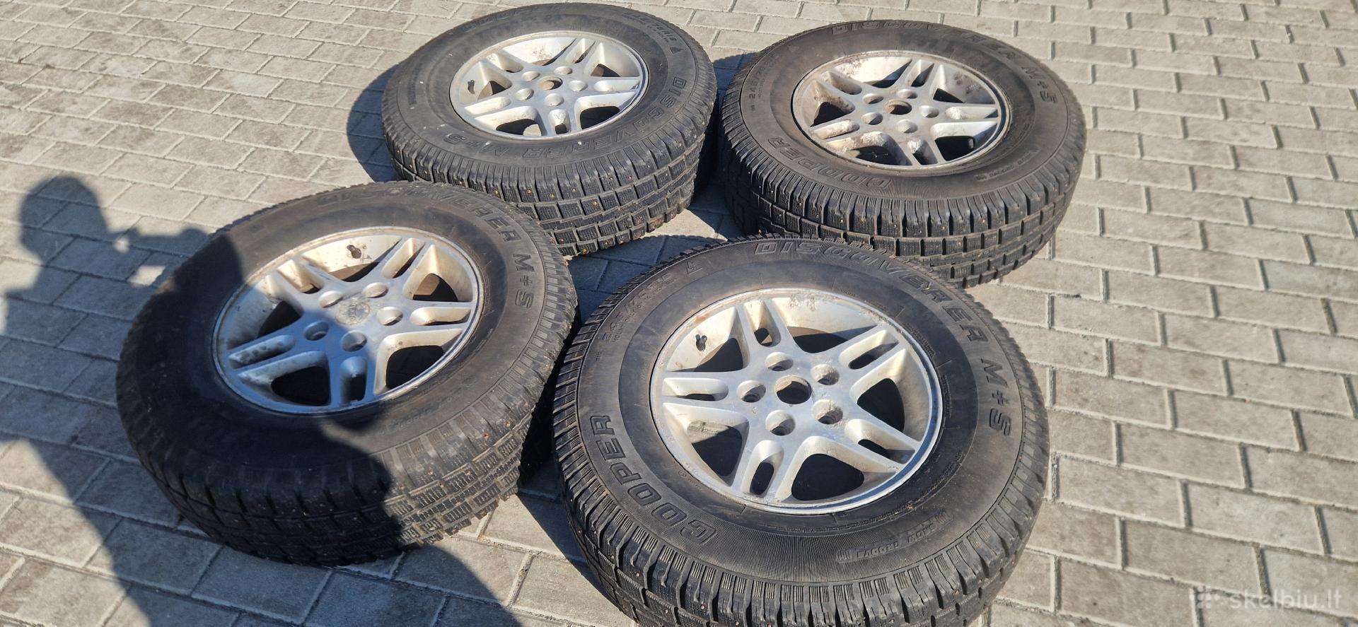 Jeep, light alloy, R16