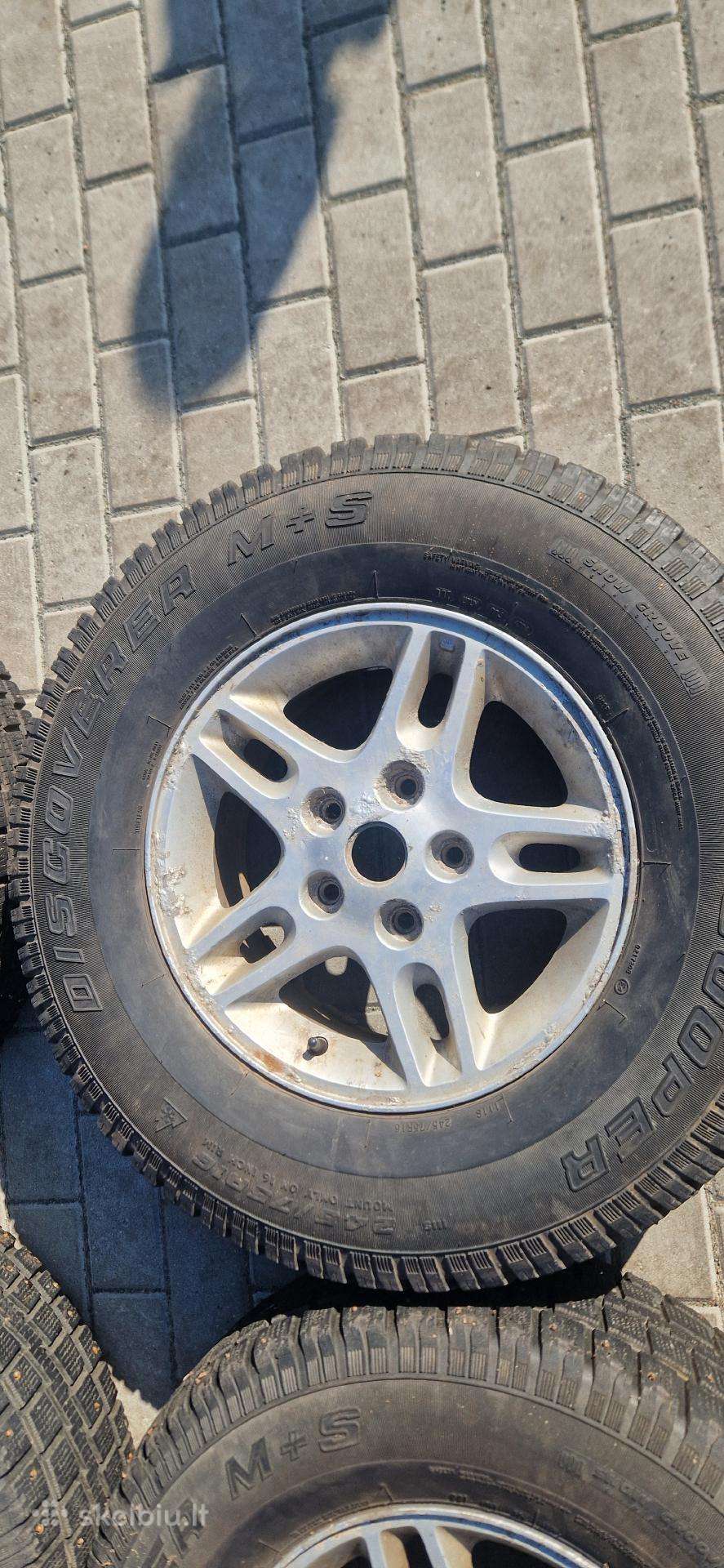 Jeep, light alloy, R16