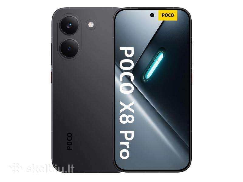 Naujas Xiaomi Poco X8 Pro/256gb/8gb 5G