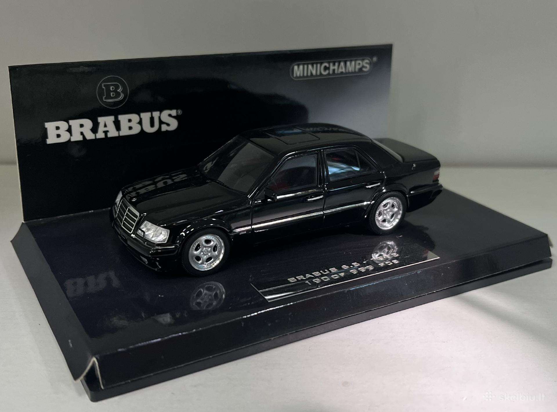 Kolekciniai modeliukai-mercedes brabus 1993