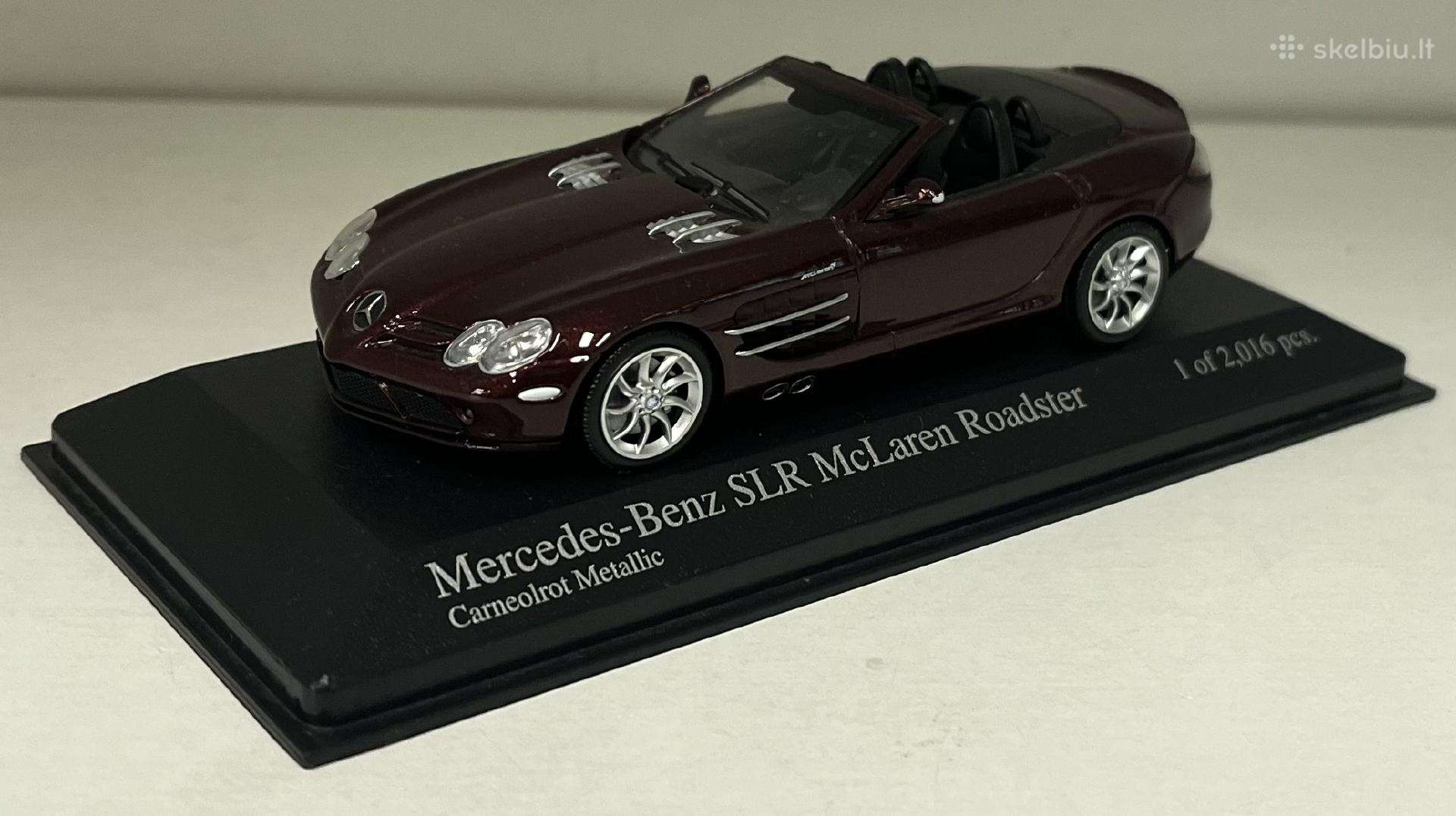 Kolekciniai modeliukai-mercedes benz SLR
