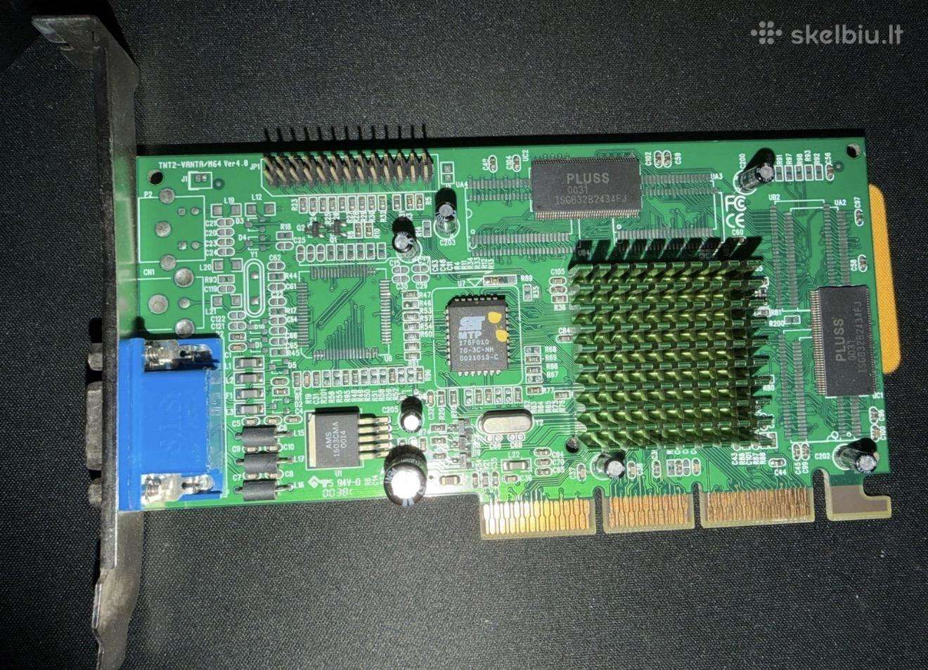 Nvidia Riva Tnt2 Vanta / M64 16mb Agp