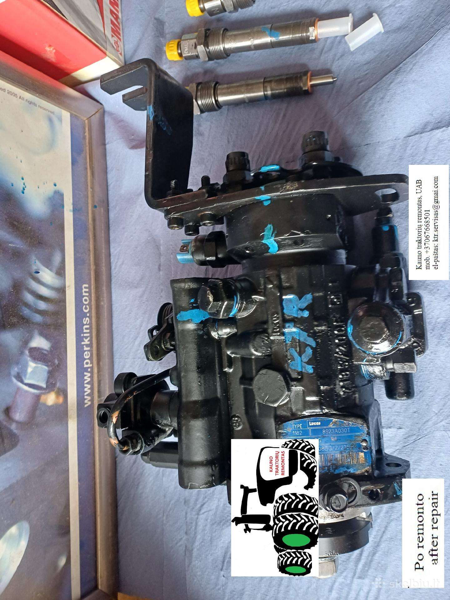 Case Mx10 galios didinimas Lucas siurblys Ktr