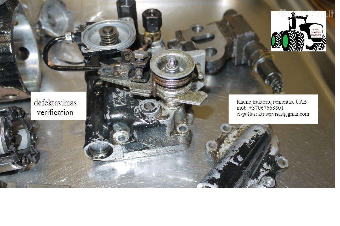 Case Mx10 galios didinimas Lucas siurblys Ktr