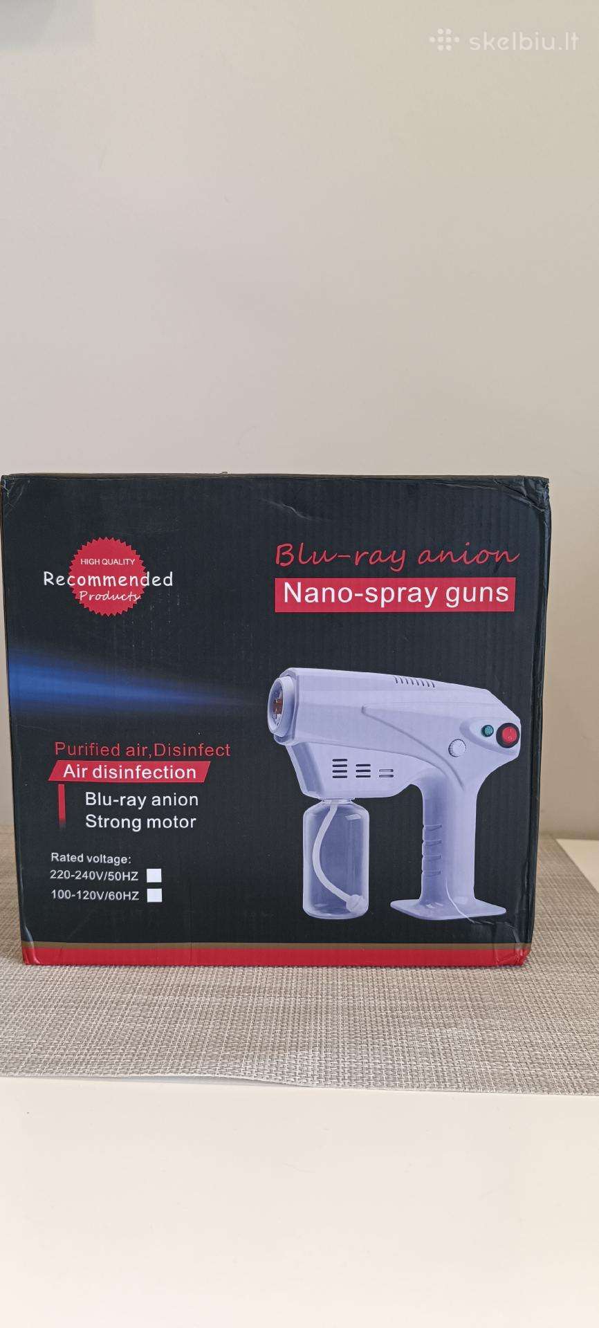 Nano Air aparatas plaukų terapijų procedūroms